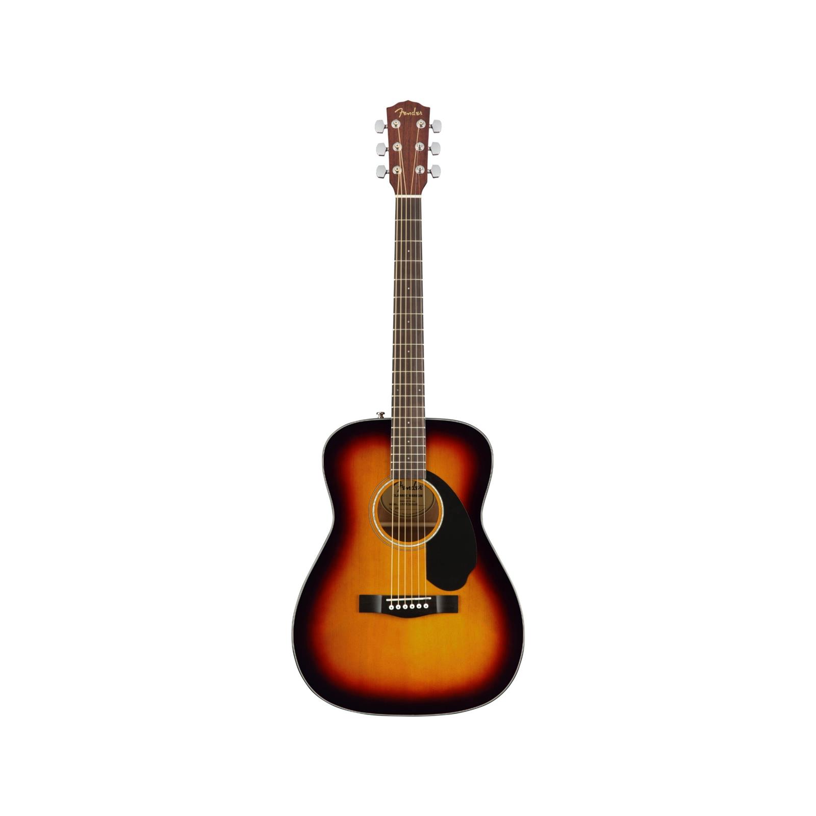 Fender CC-60S Concert, Walnut Fingerboard, 3-Color Sunburst