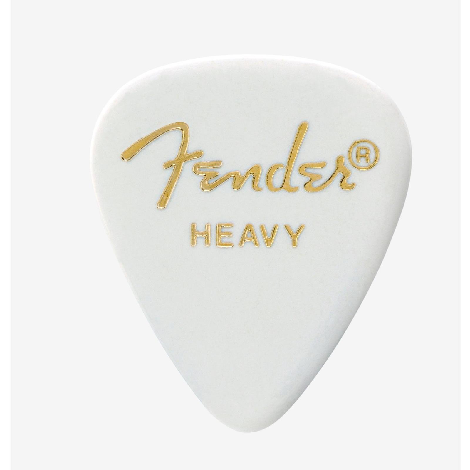 Fender White, 351 Shape, Heavy (12)