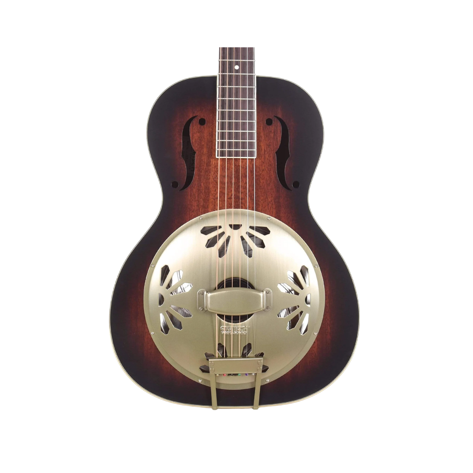 GRETSCH G9241 Alligator  Biscuit Round-Neck Resonator Guitar with Fishman® Nashville Pickup, 2-Color Sunburs