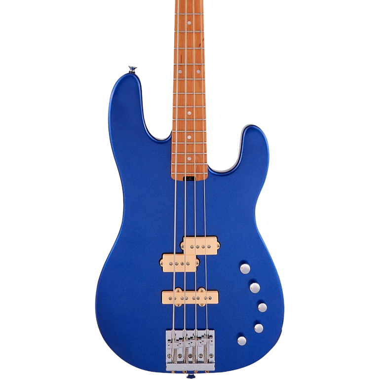 Charvel Pro-Mod San Dimas® Bass PJ IV, Caramelized Maple Fingerboard, Mystic Blue