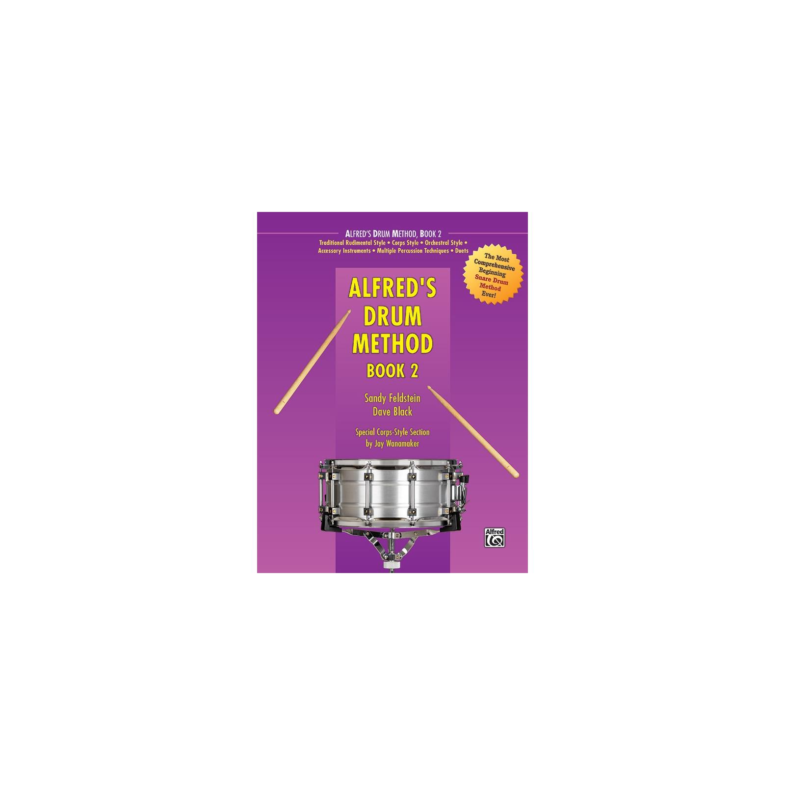 Percussion Alfred's Drum Method Book 2