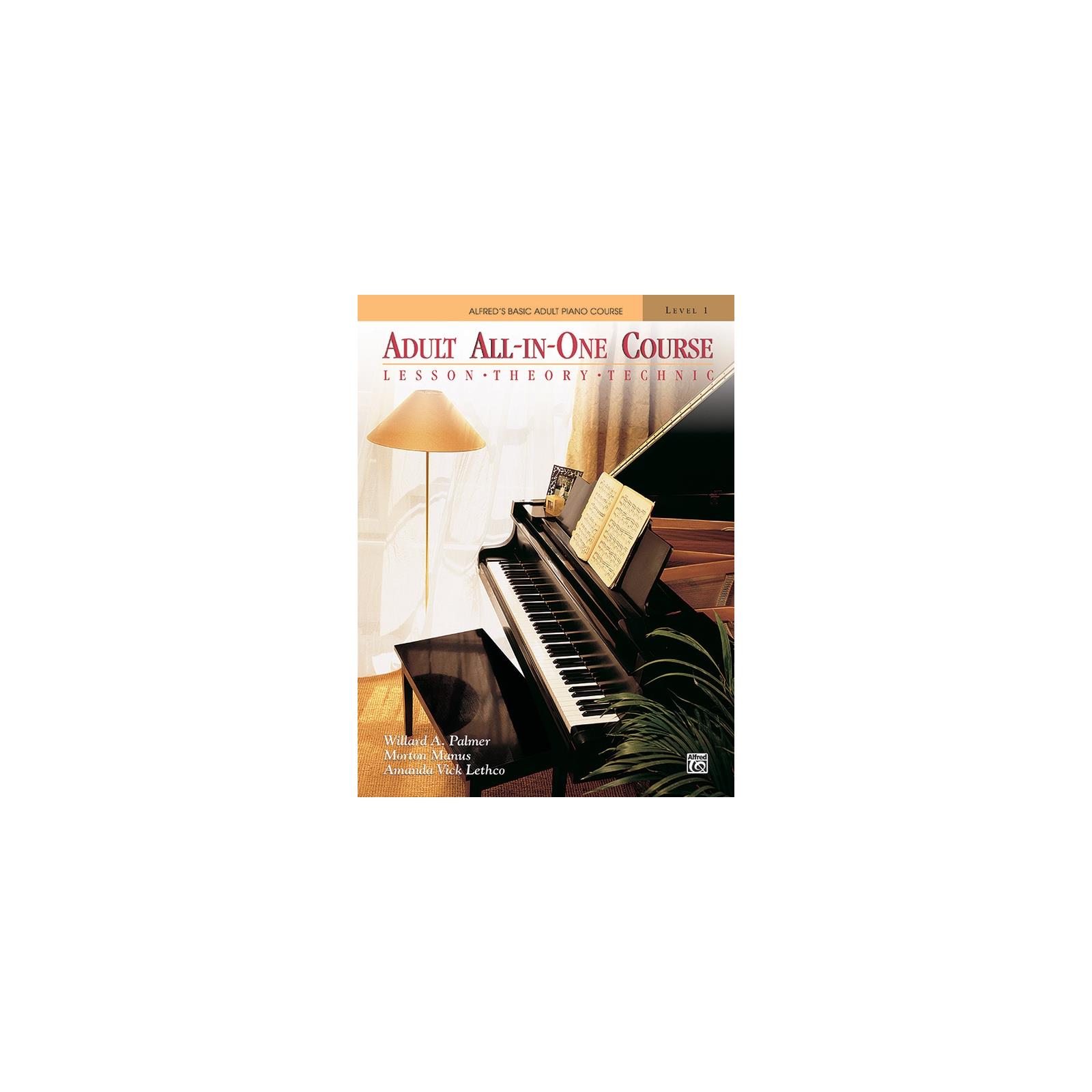 Piano Adult All-In-One Course Level 1