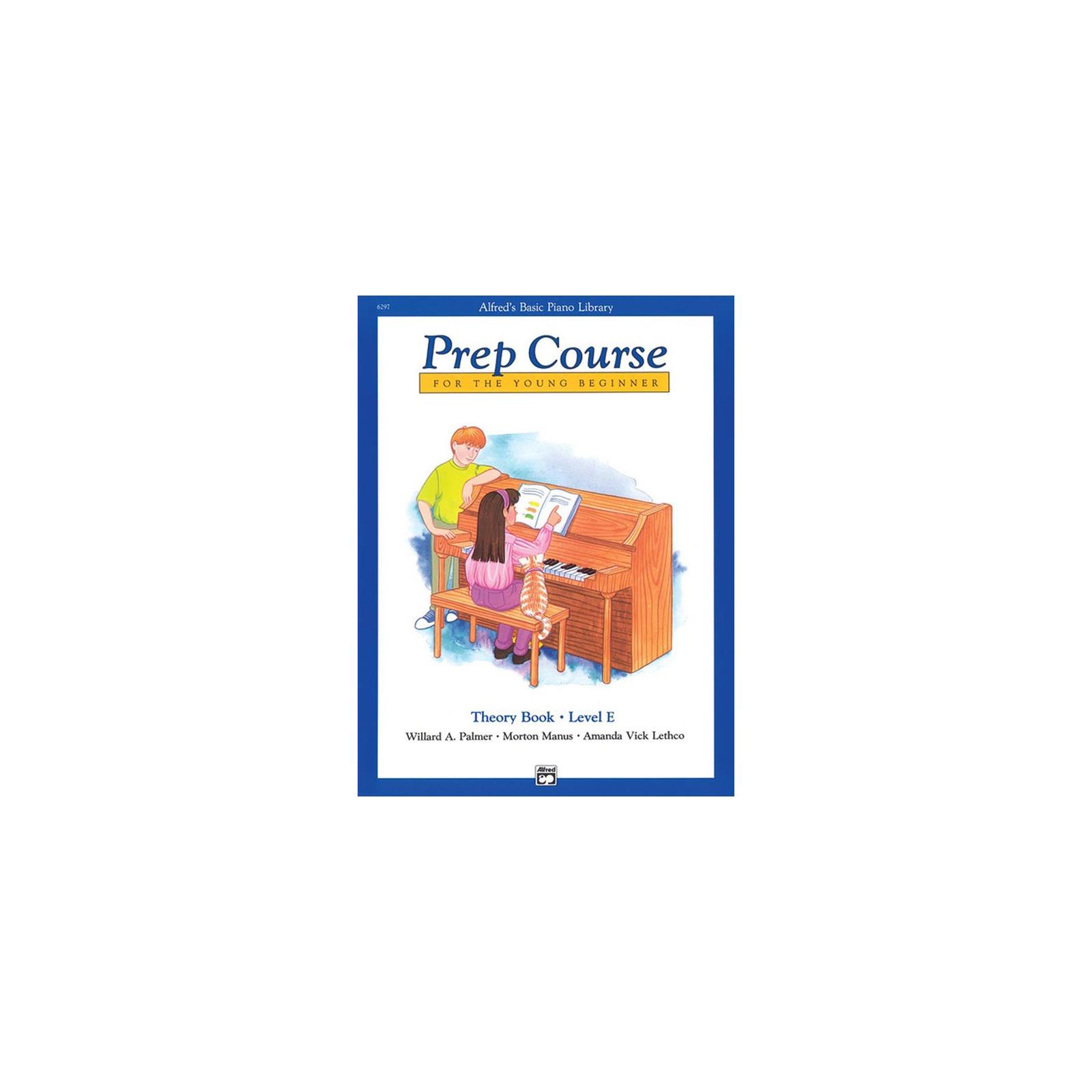 Piano Prep Course For The Young Beginner Theory Book Level E