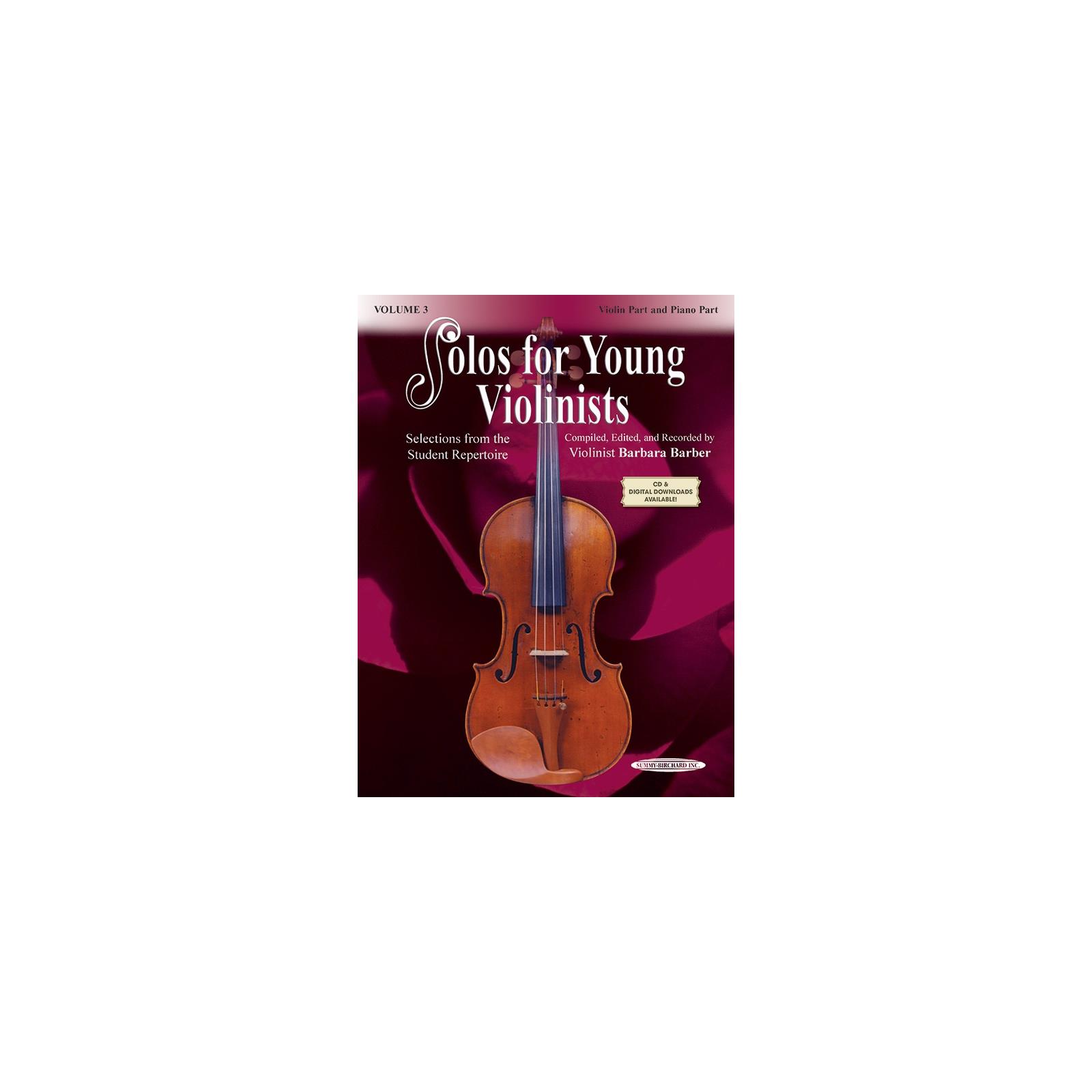 Violin Solos for Young Violinists Volume 3