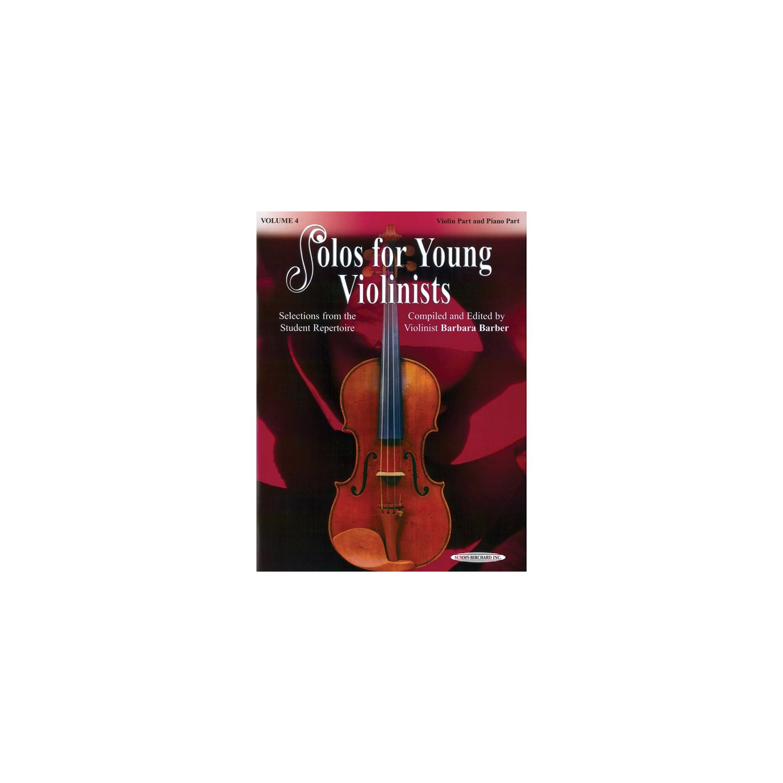 Violin Solos for Young Violinists Volume 4