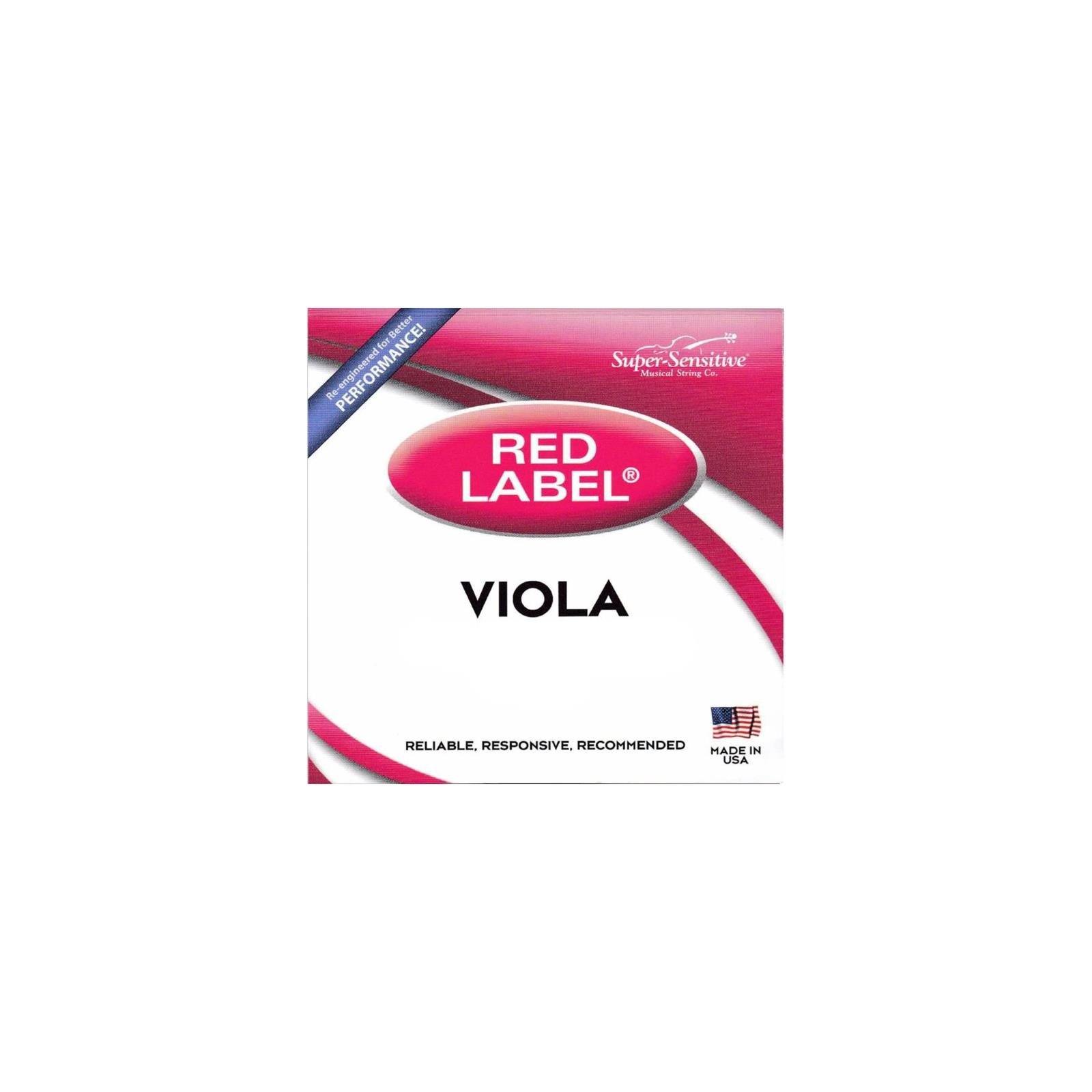 Super-Sensitive Red Label Viola C Single String 4/4