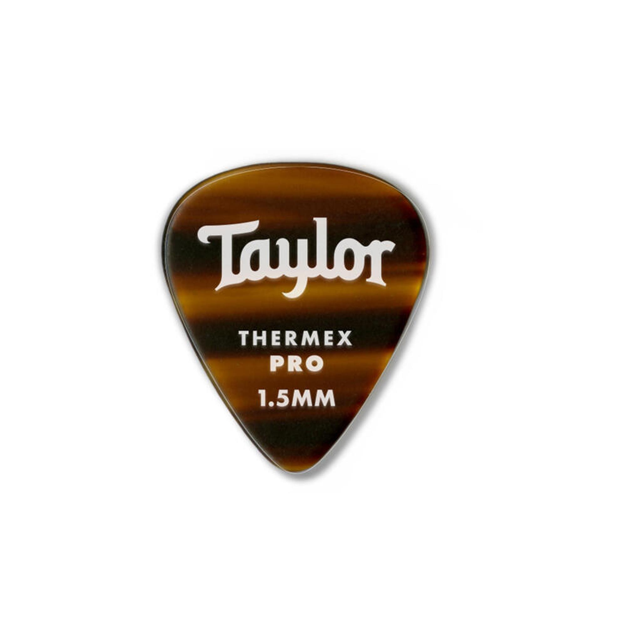 Taylor Premium 351 Thermex Pro Picks, Tortoise Shell, 1.50mm, 6-Pack