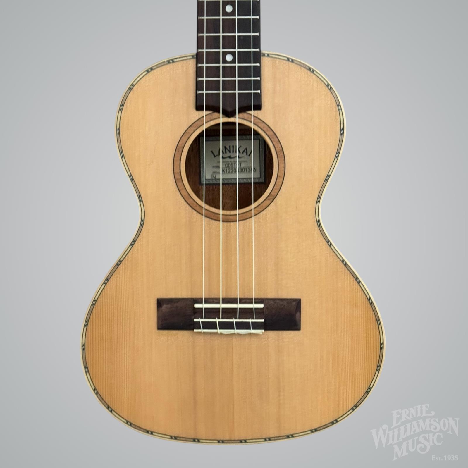 Lanikai Tenor Solid Top Cedar