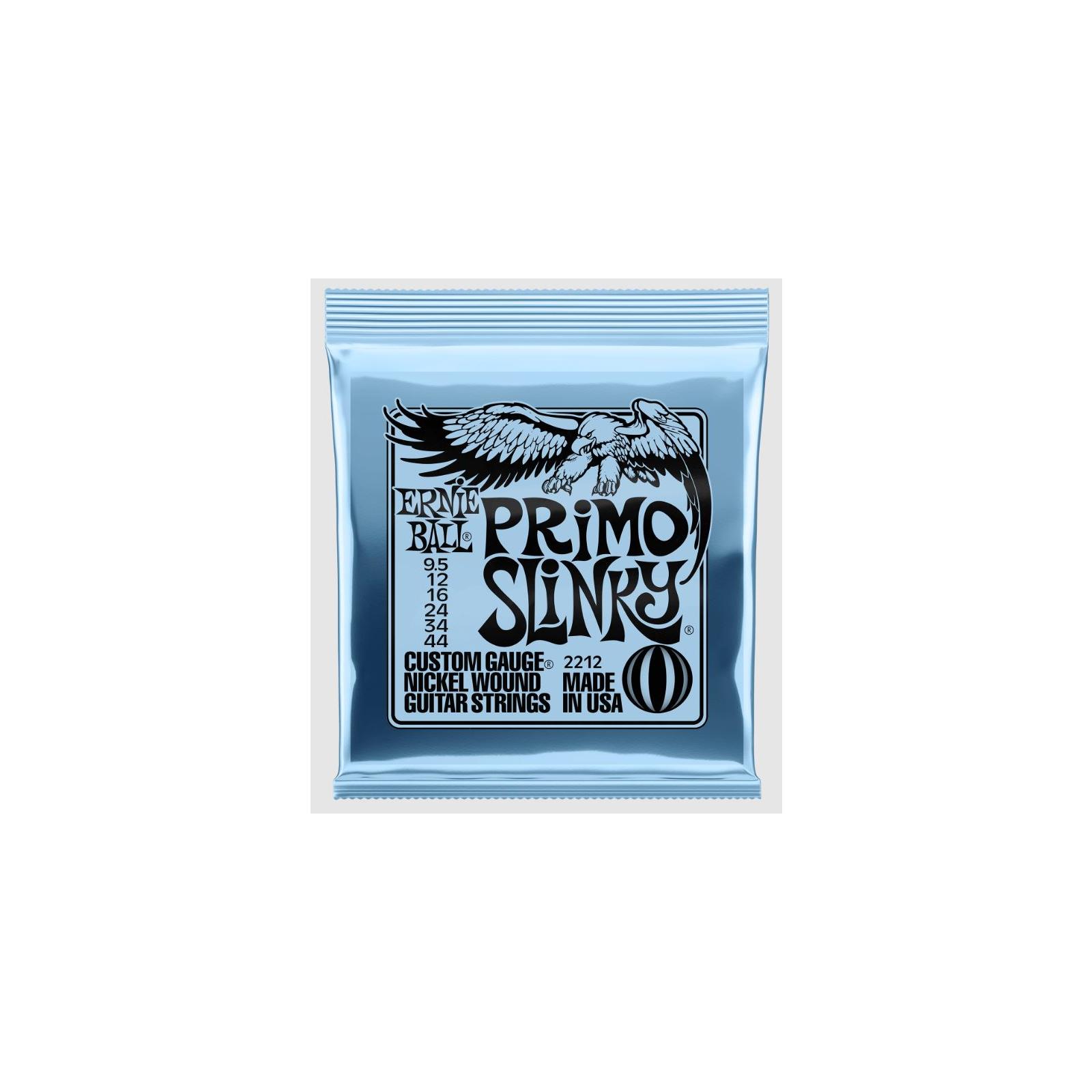 Ernie Ball Primo Slinky Nickel Wound Electric Guitar Strings - 9.5-44 Gauge