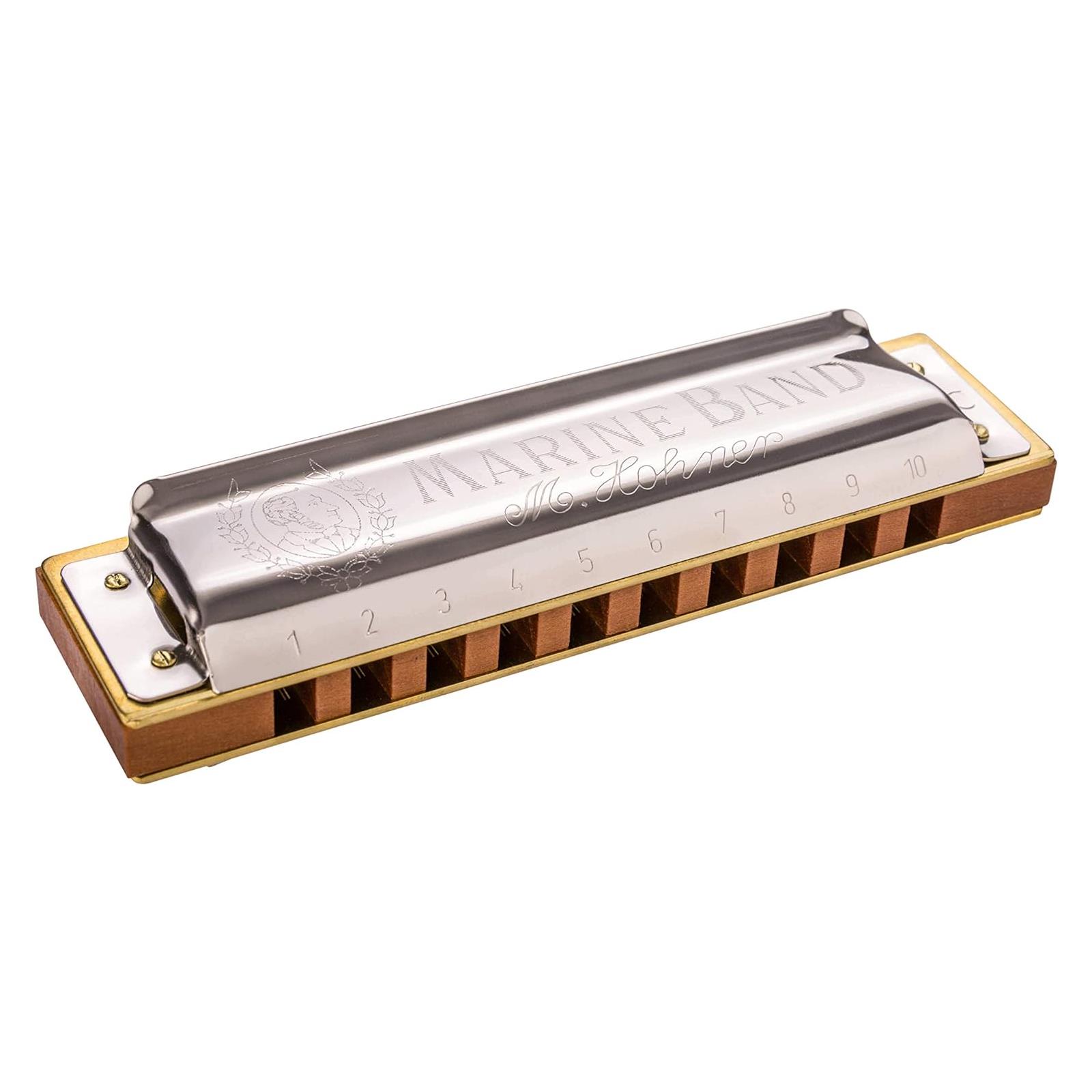 Hohner MARINE BAND HARMONICA BOXED KEY OF Bb