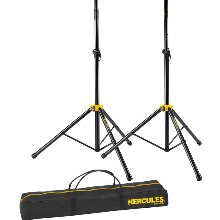 Hercules Stage Series Speaker Stand with Smart Adaptor with Bag (Twin Pack)