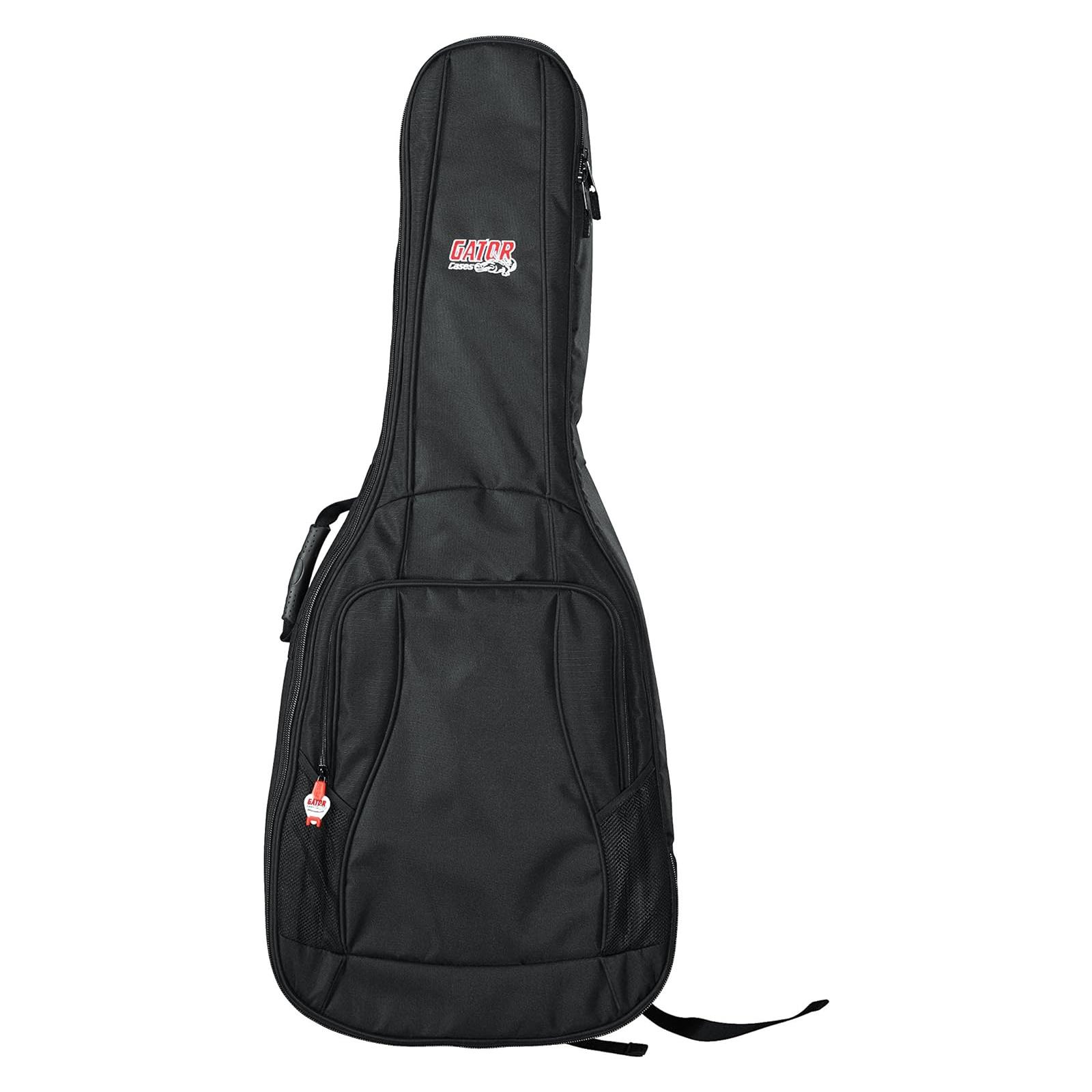 Gator Cases 4G Style Gig Bag For Acoustic Guitars With Adjustable Backpack Straps