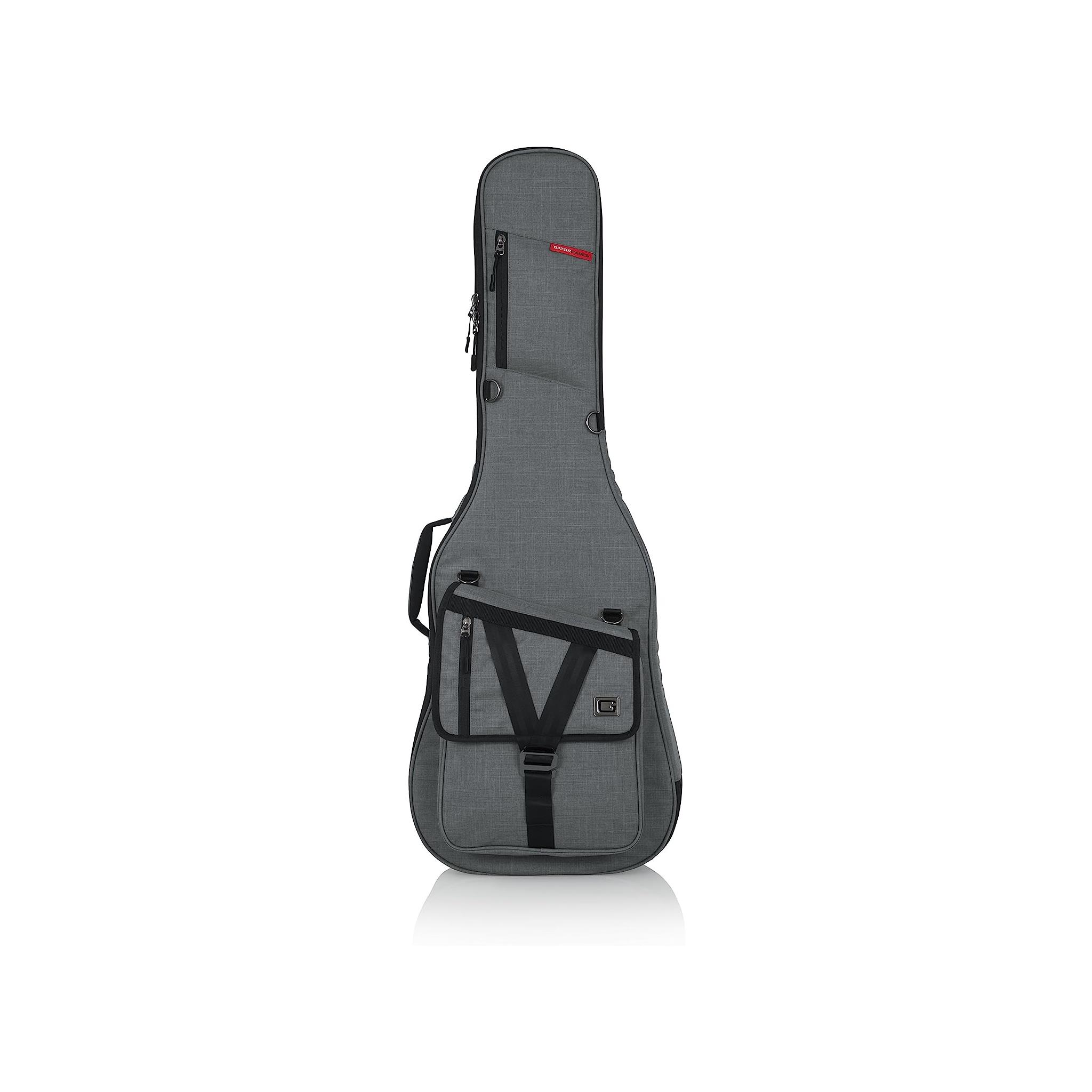 Gator Cases Transit Series Electric Guitar Gig Bag with Light Grey Exterior
