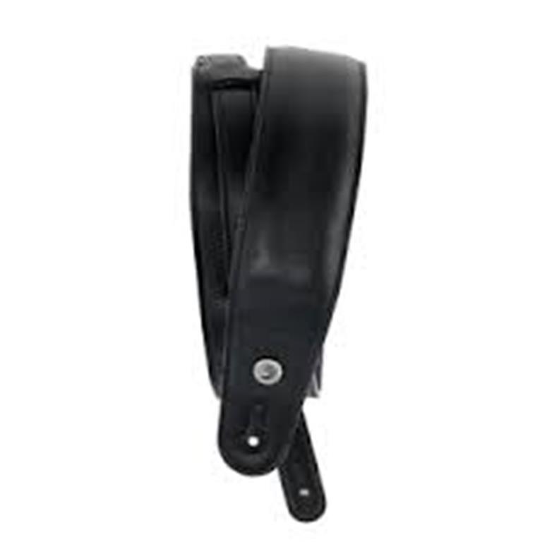 D'Addario Padded Garment Leather Guitar Strap 2.5"
