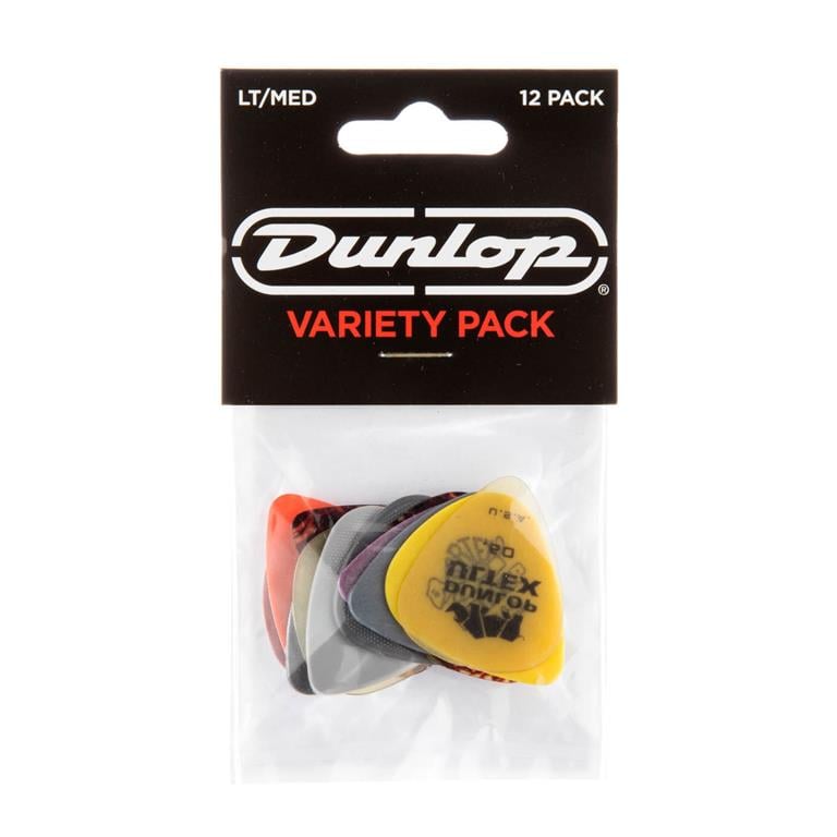 Dunlop Light/Medium Variety Pack 12