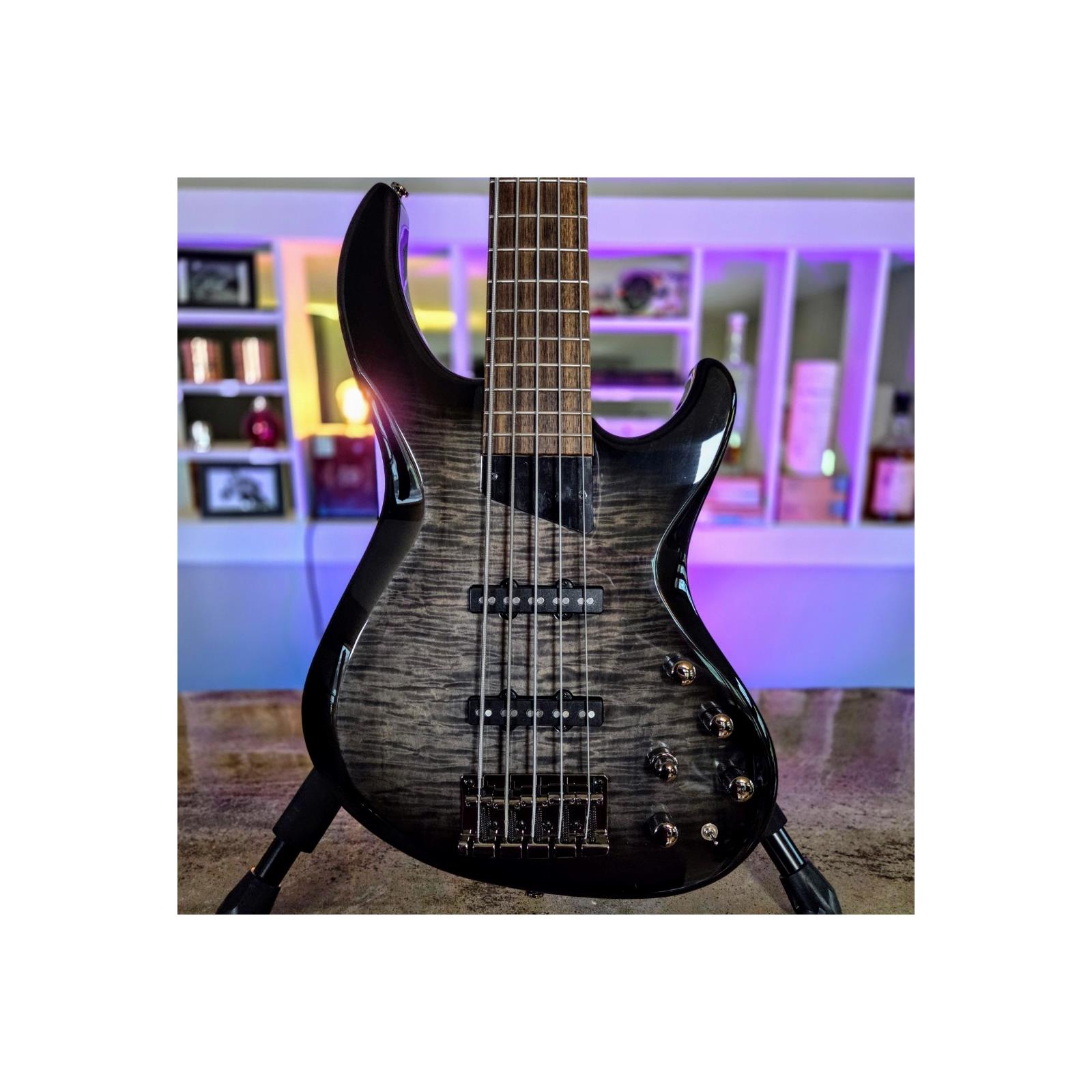 MTD Kingston Saratoga Deluxe 5: Trans Black Burst V1