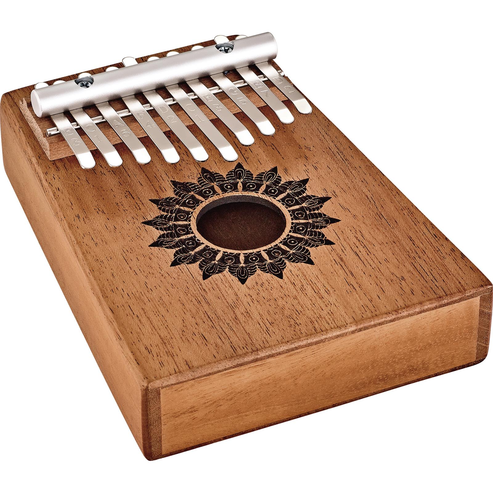 Meinl Sonic Energy Sound Hole Kalimba C Major 10-Notes, Mahogany