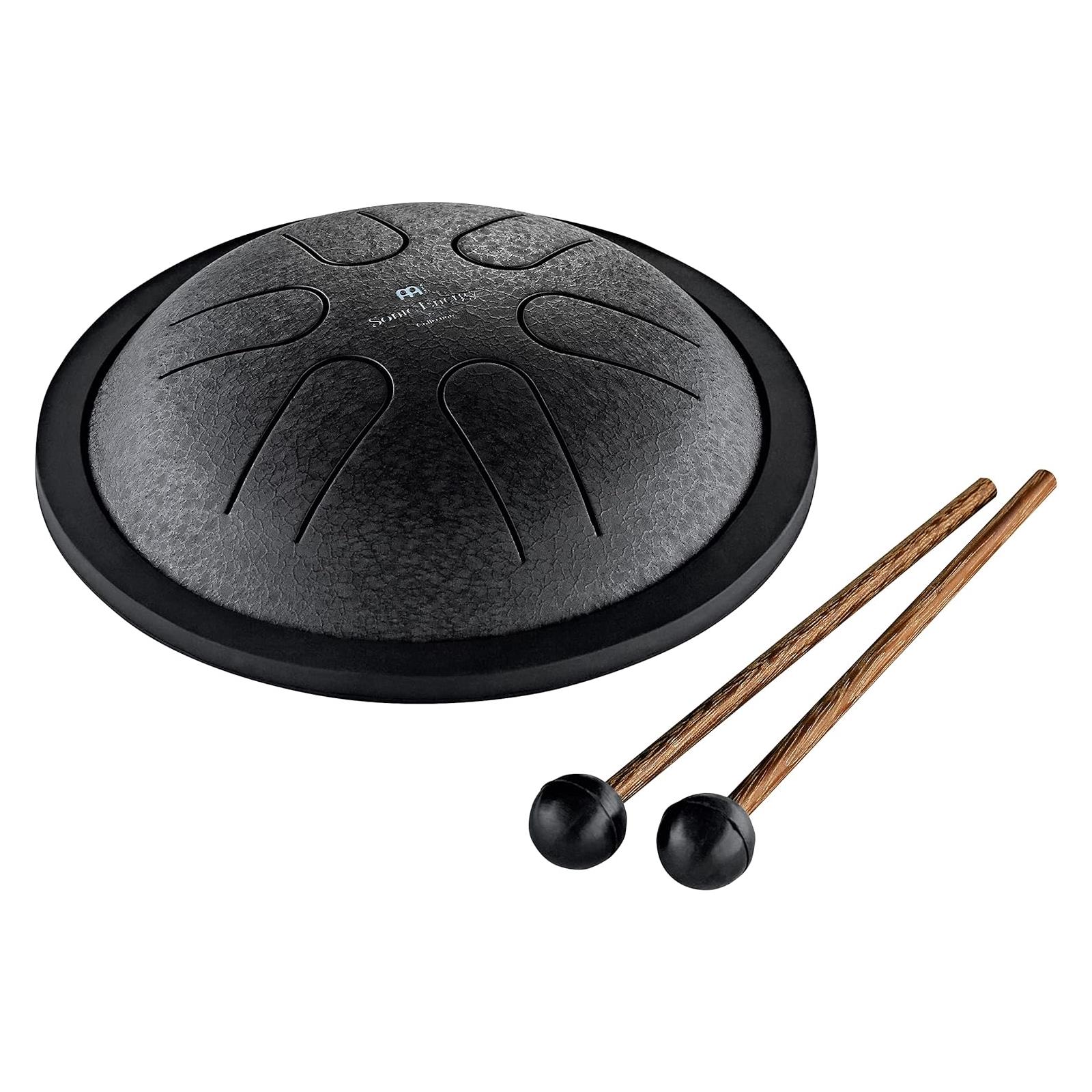 Meinl Sonic Energy Mini Steel Tongue Drum, C Major, Black