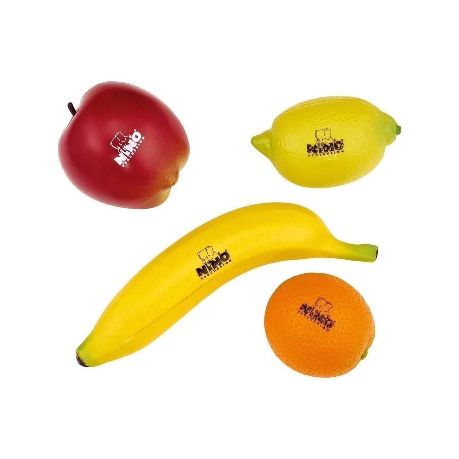 Meinl NINO® Percussion "Fruit" Shaker Assortment, 4 Pcs.