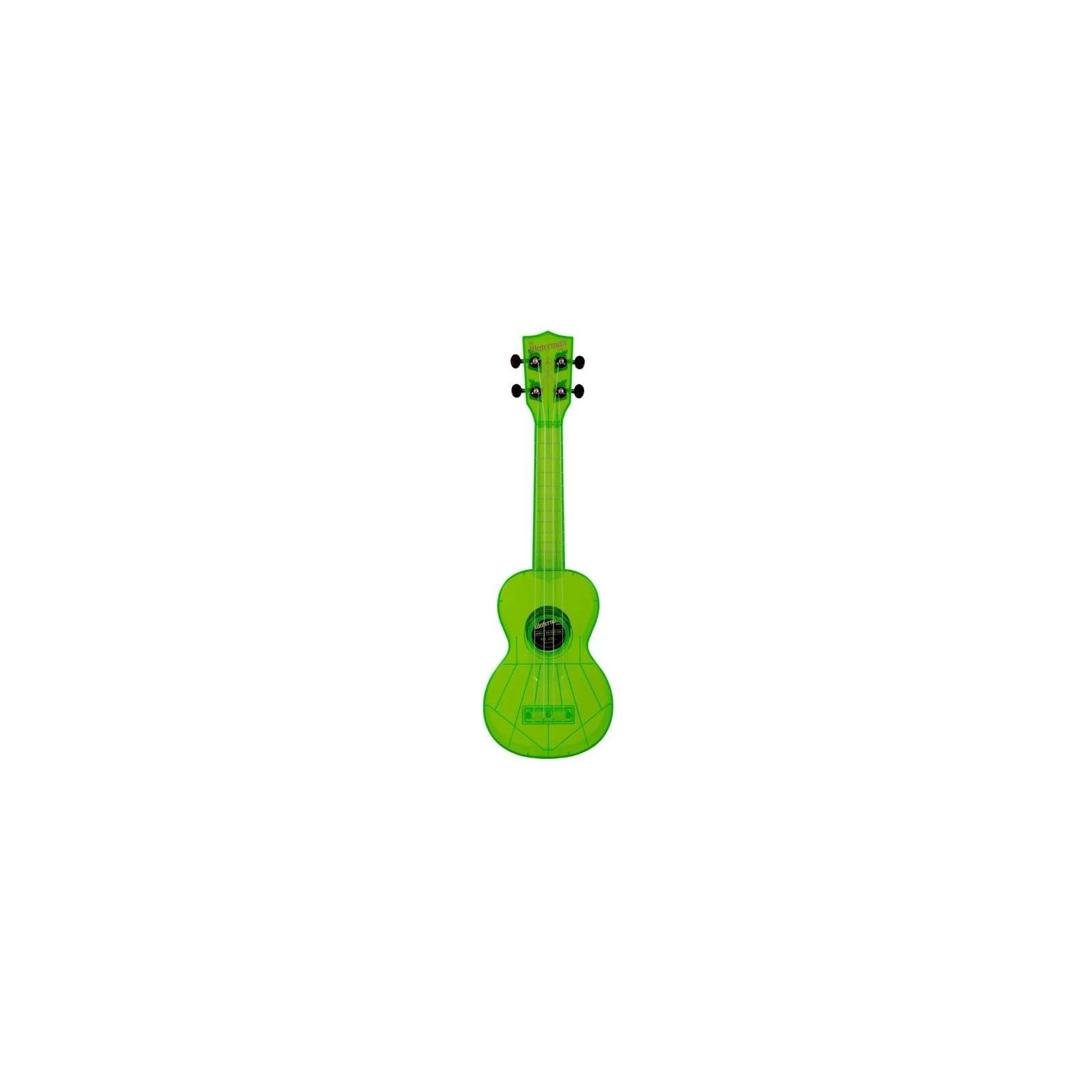 Kala Ukulele Soprano Fluorescent Sour Apple Green  Waterman