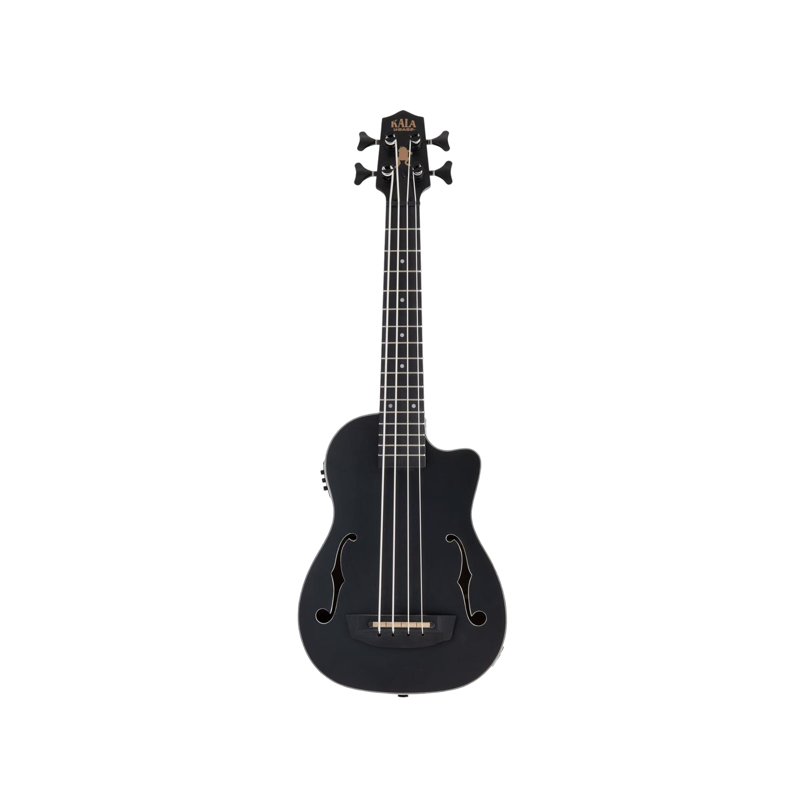 Kala Ukulele U BASS Black Journeyman Mahogany