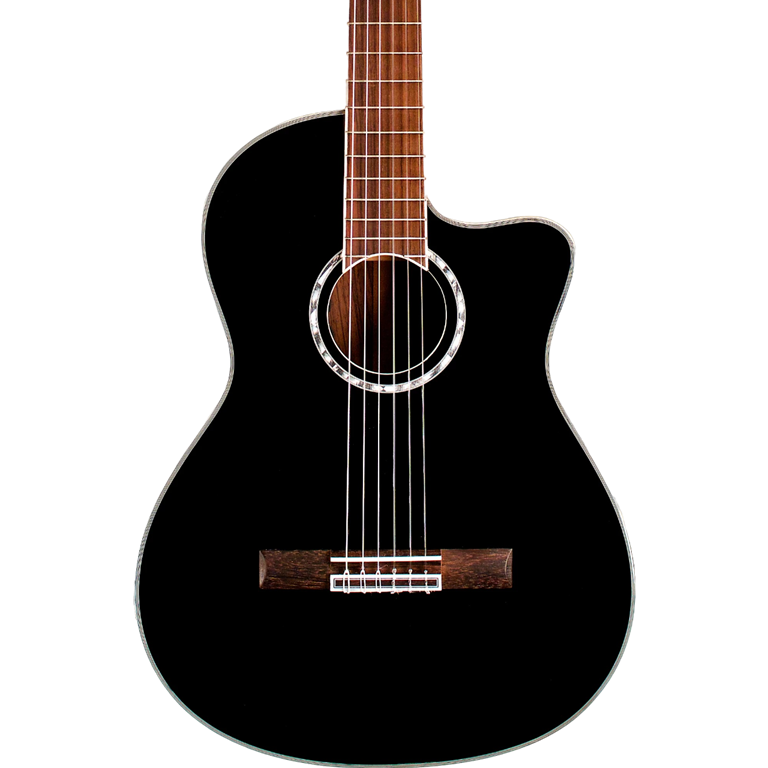 Cordoba Fusion 5 Acoustic-Electric Classical Guitar Jet Black