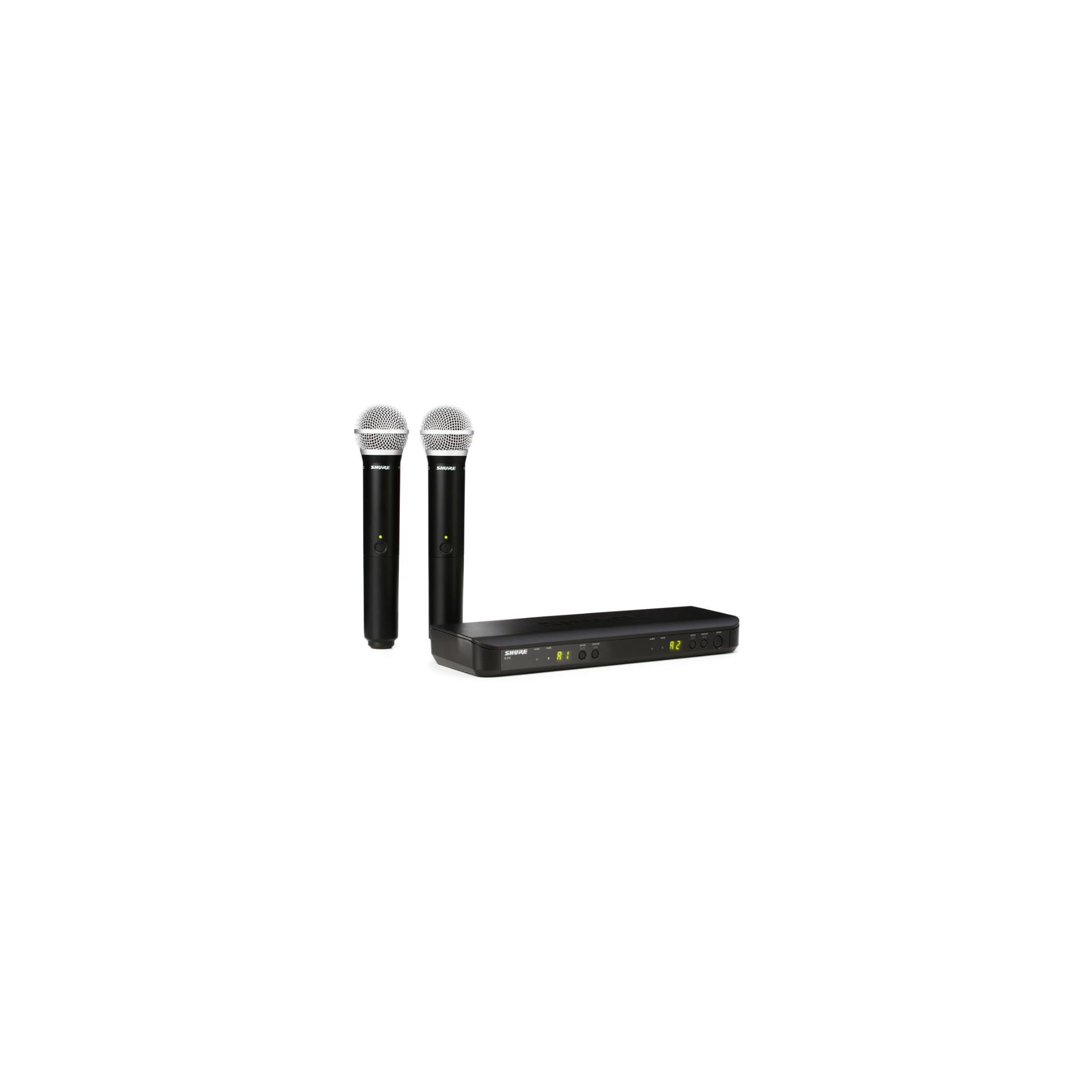 Shure PG58 Dual Vocal Wireless System