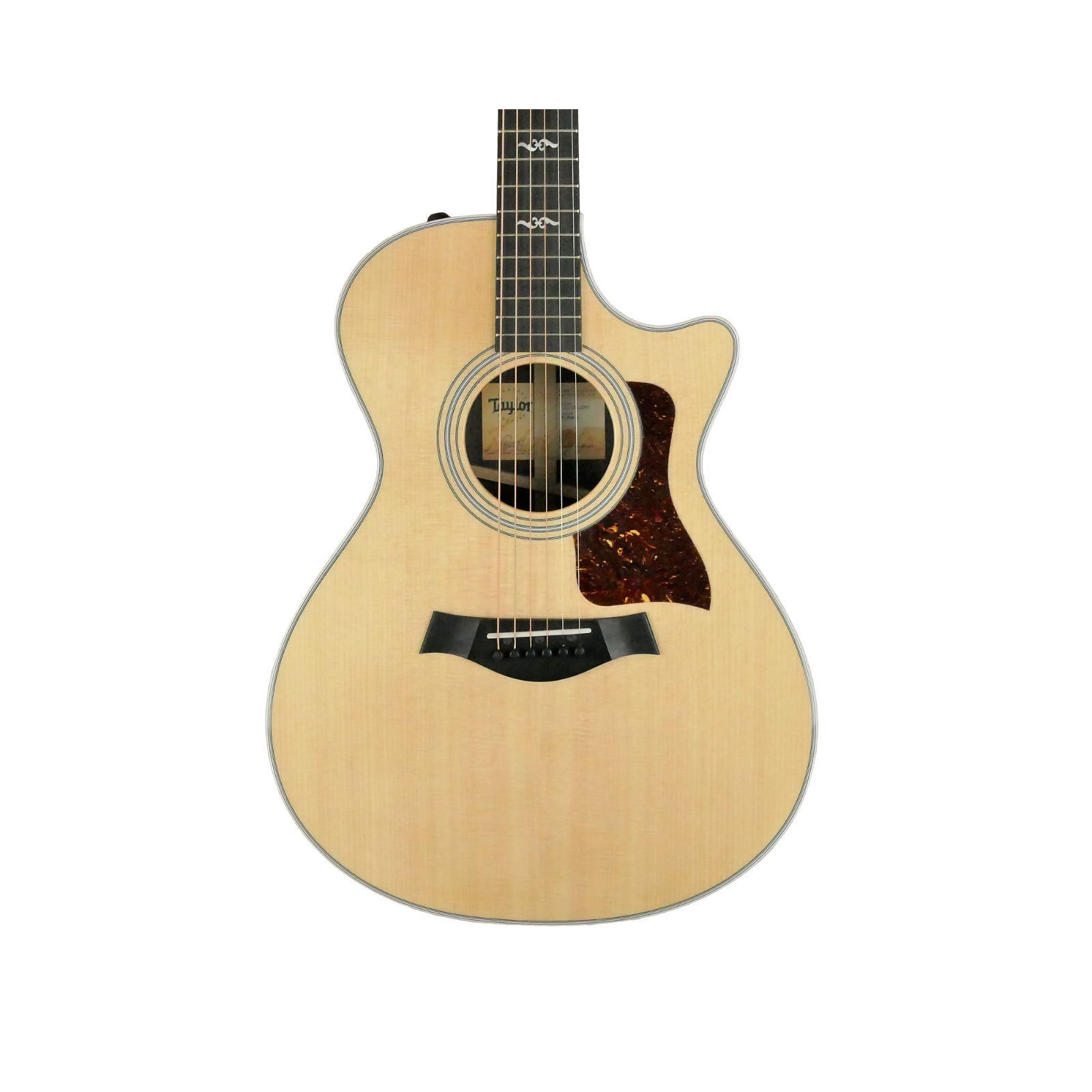 Taylor 412ce-R V-Class Grand Concert Acoustic-Electric Guitar Natural