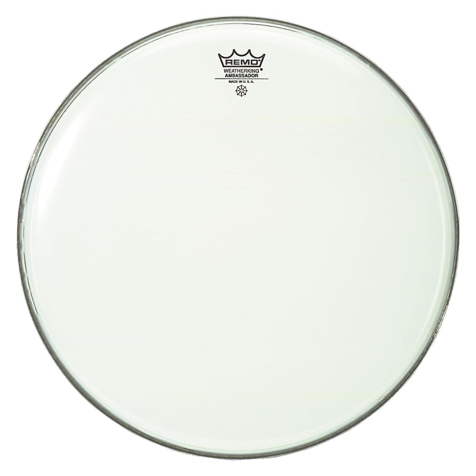 Remo Batter, AMBASSADOR, SMOOTH WHITE, 13"