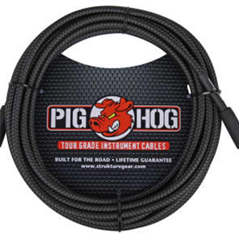 PigHog 20' Vintage Black Woven