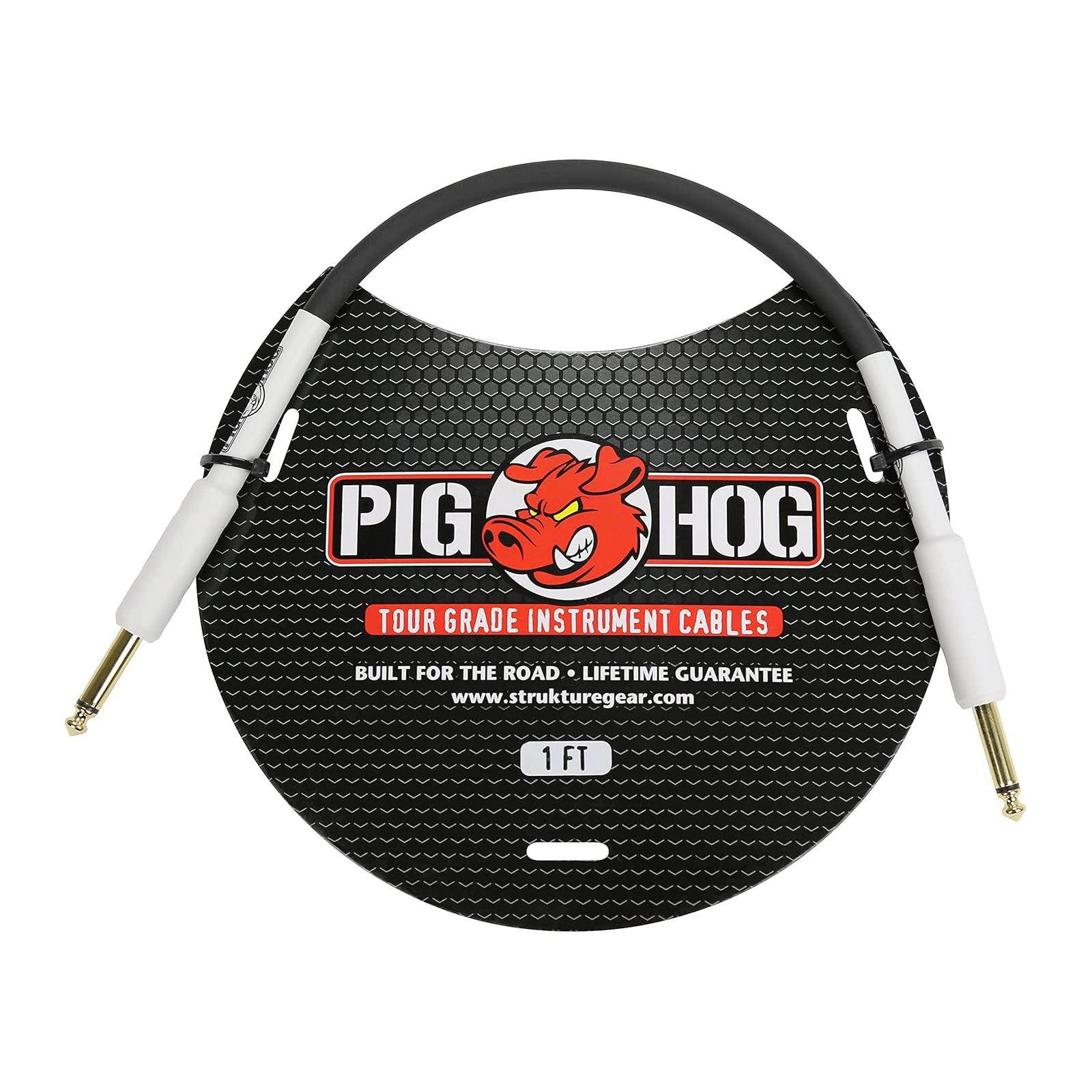 PigHog 1' S/S Instrument Cable
