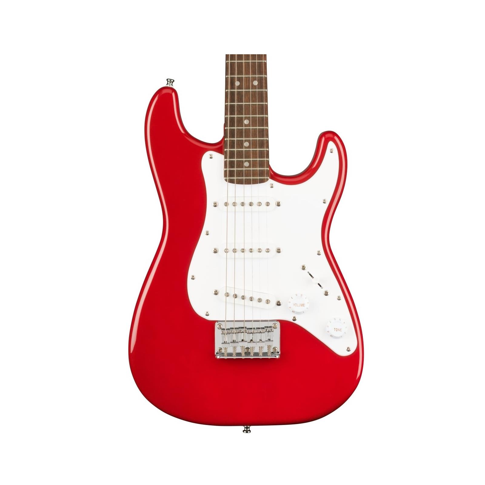 Squier Mini Stratocaster, Laurel Fingerboard, Dakota Red