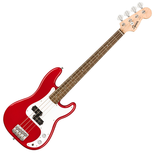 Squier Mini Precision Bass, Laurel Fingerboard, Dakota Red