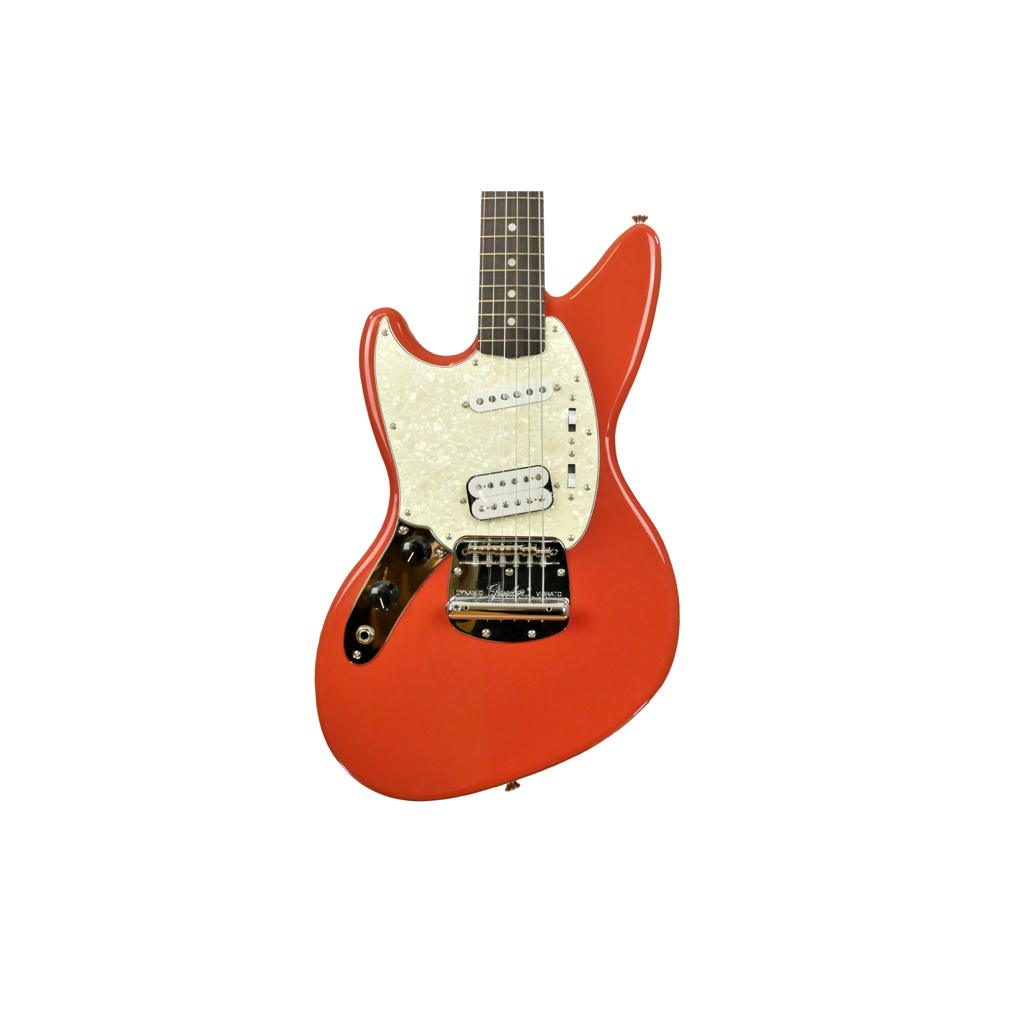 Fender Kurt Cobain Jag-Stang® Left-Hand, Rosewood Fingerboard, Fiesta Red