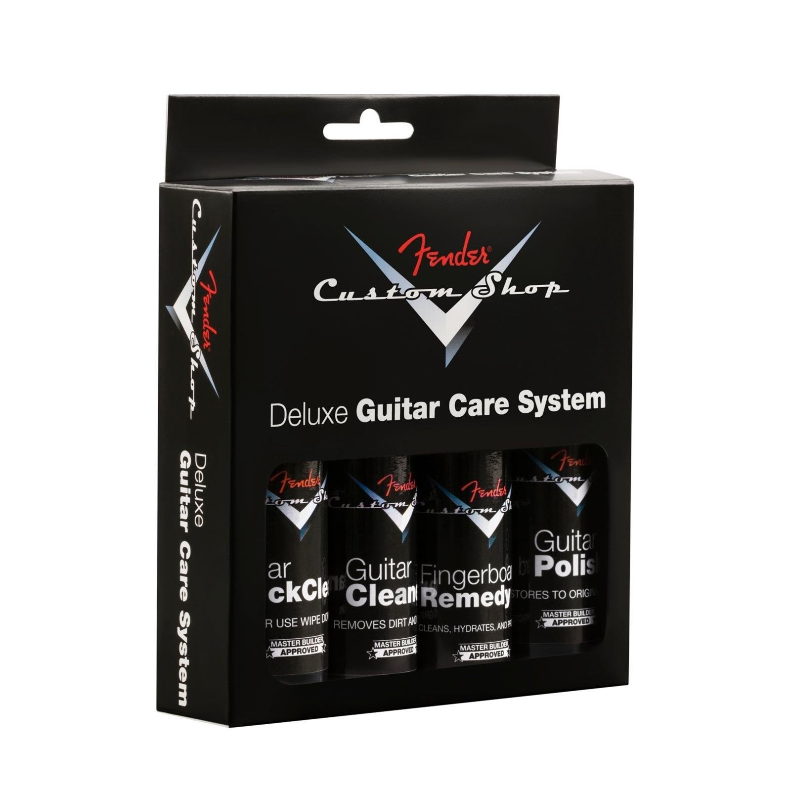 Fender Custom Shop Deluxe Guitar Care System, 4 Step, Black