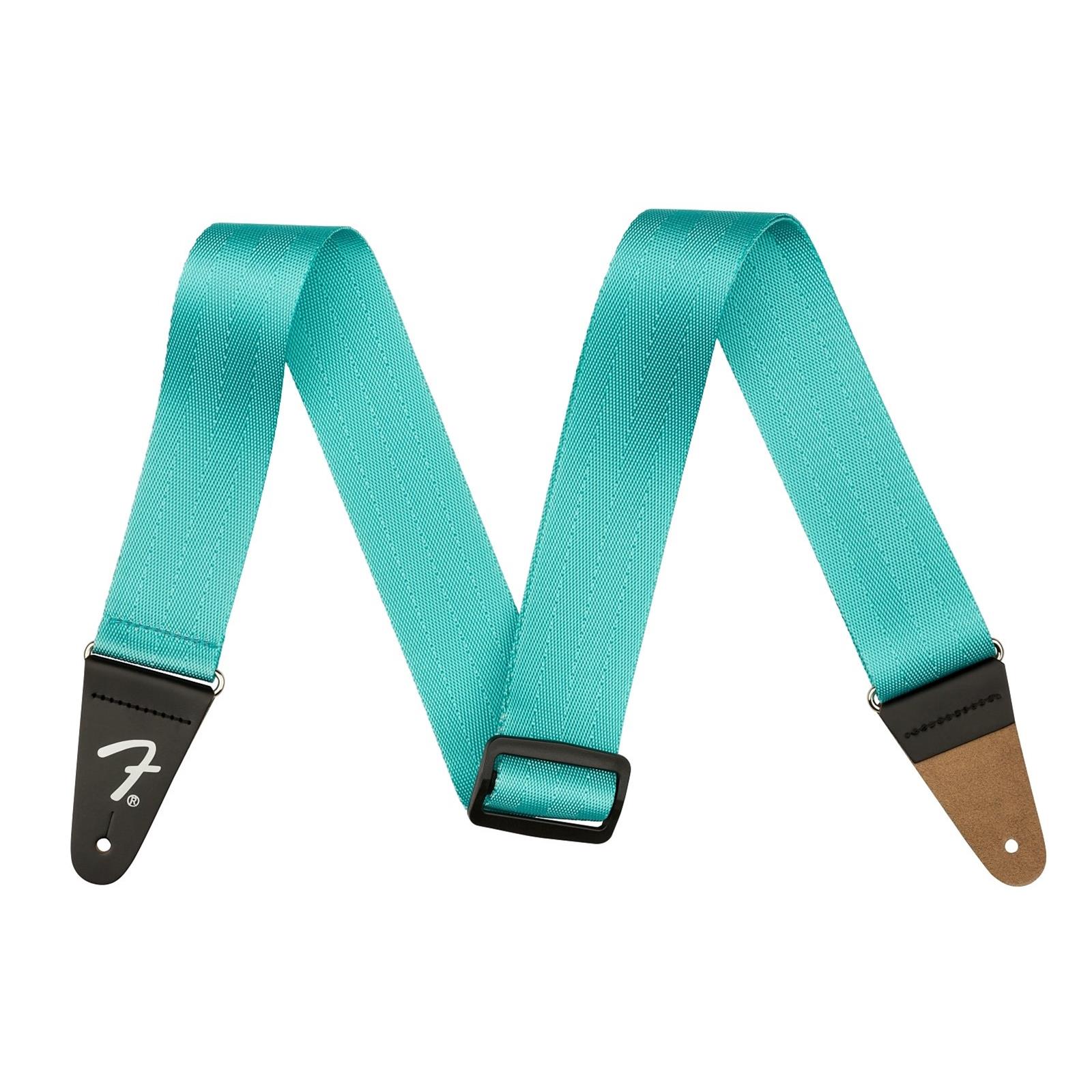 Fender 2" Am Pro Seat Belt Strap, Mystic Surf Green