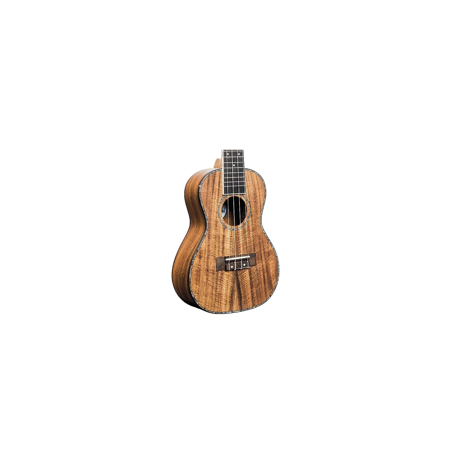 Amahi Tenor Select Acacia Koa Top, Back, Sides, Sealed Guitar Tuners UK660T, w/ Bag