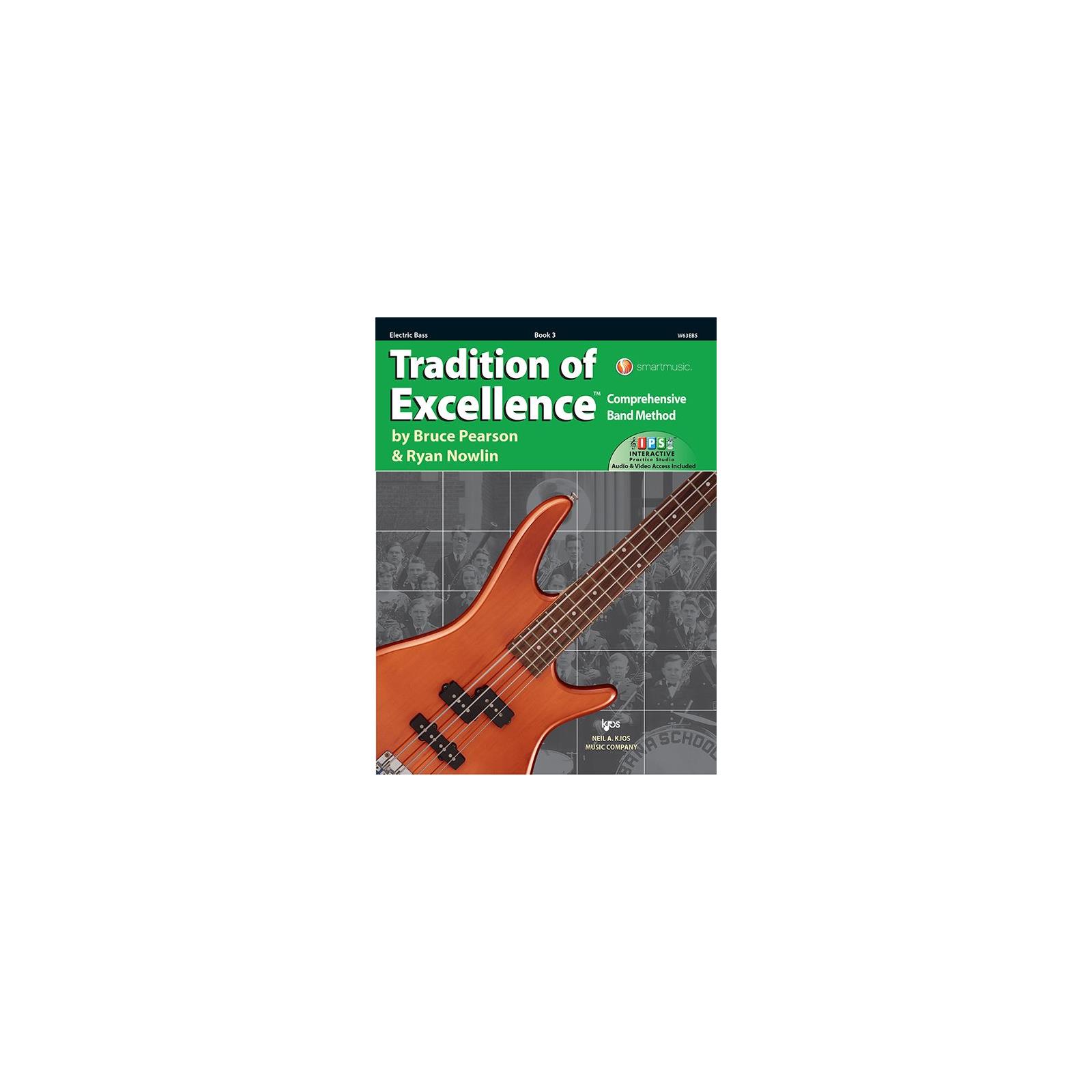 Electric Bass Tradition Of Excellence Book 3