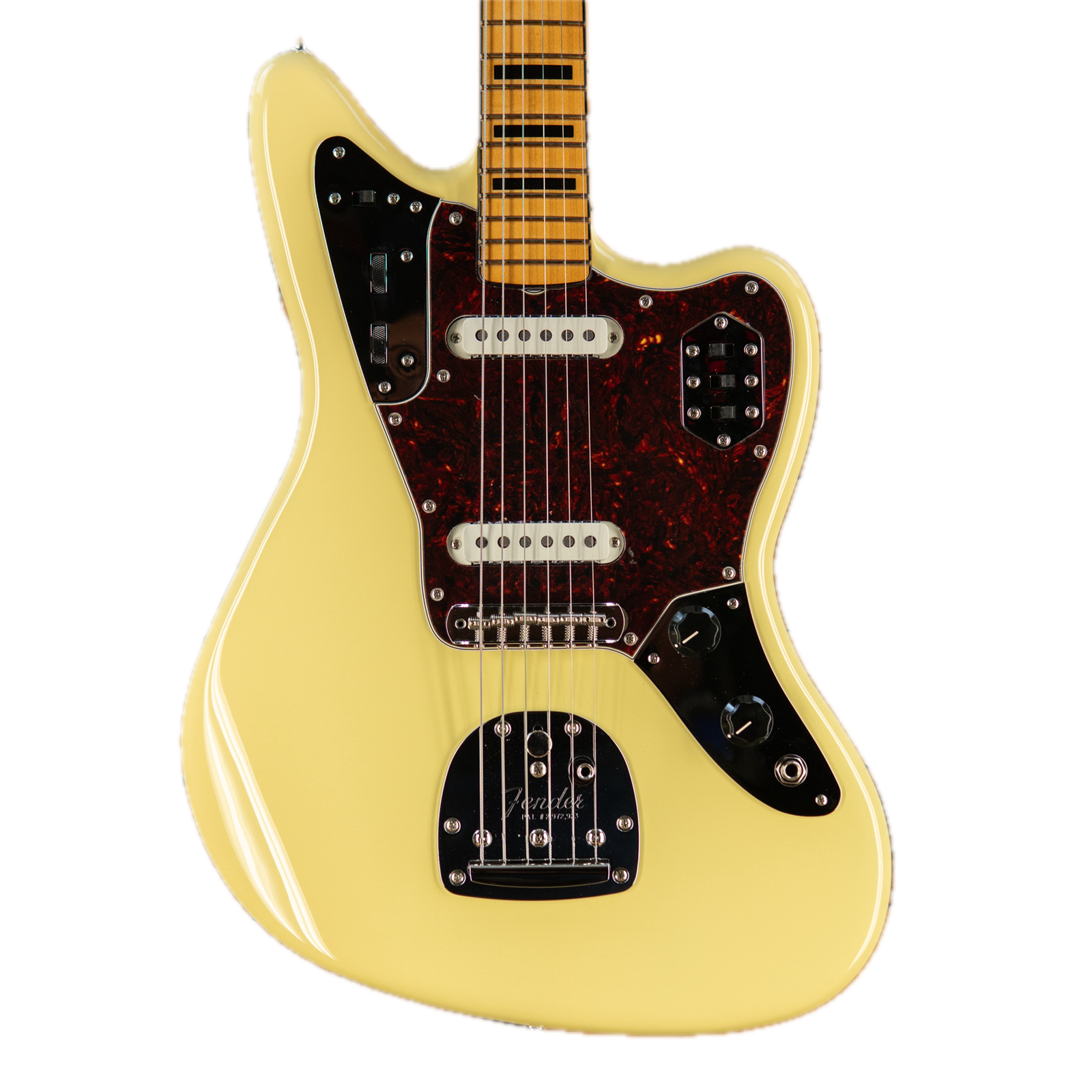 Fender Vintera® II 70s Jaguar®, Maple Fingerboard, Vintage White