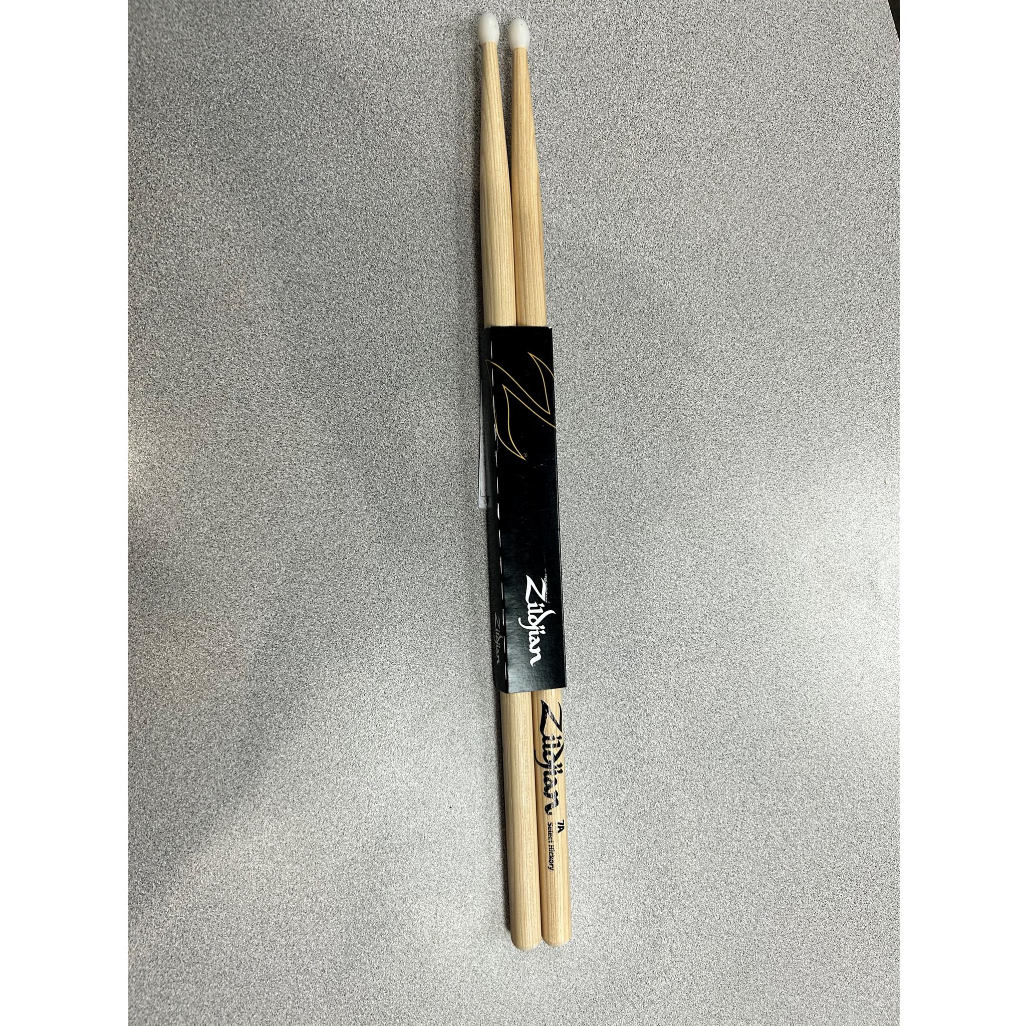 Zildjian 7A Nylon Drumsticks with retailer imprint