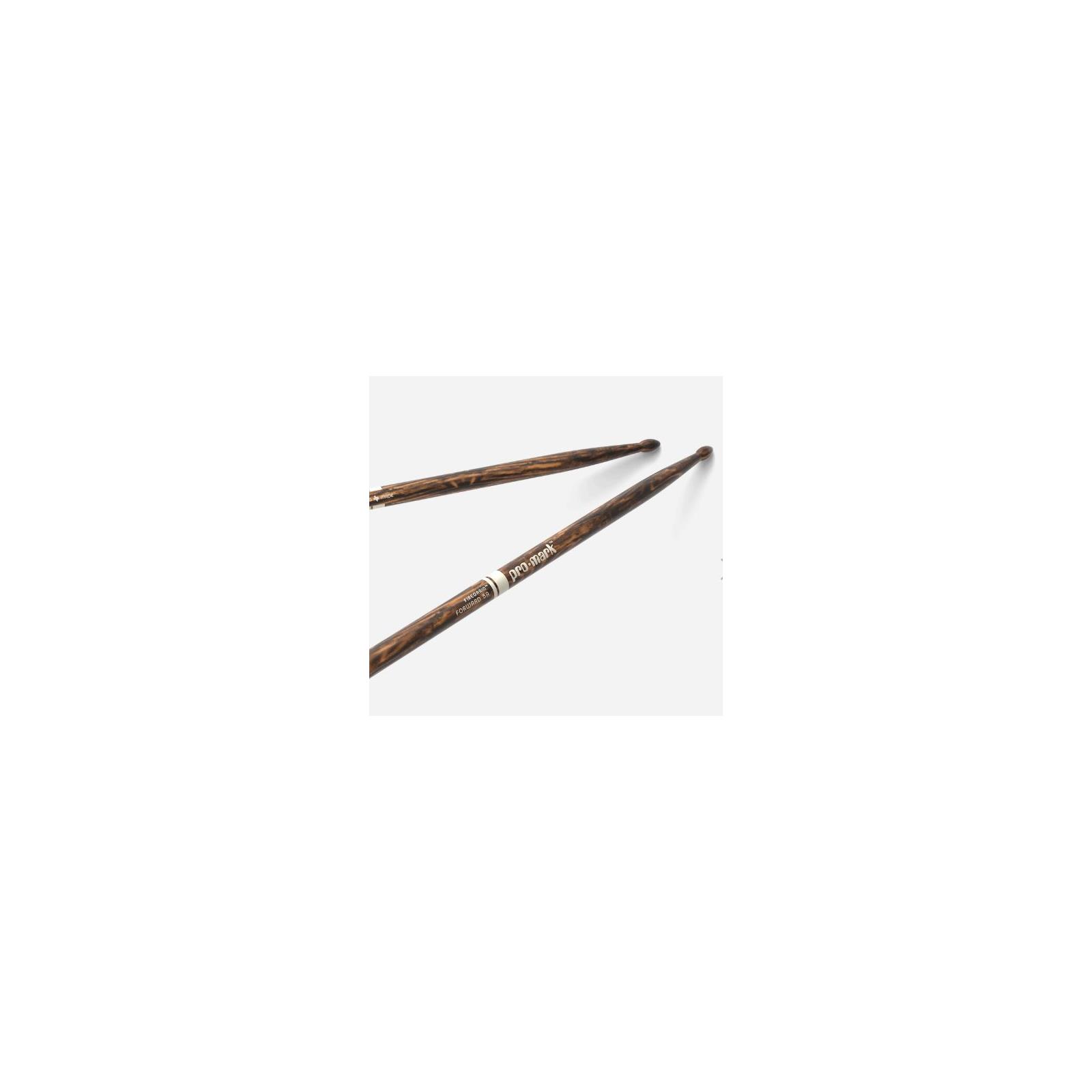 Pro Mark Classic Forward 5A FireGrain Hickory Drumstick, Oval Wood Tip