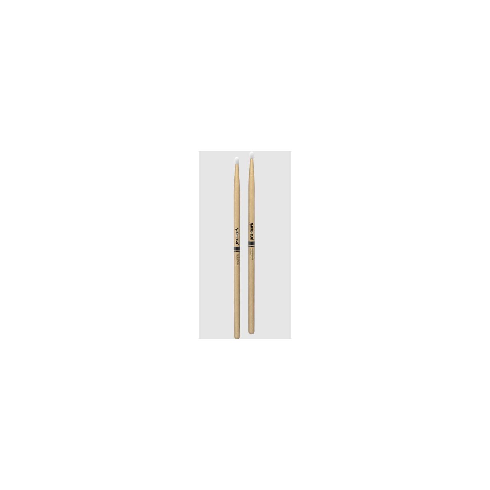 Pro Mark Classic Forward 5B Hickory Drumstick, Oval Nylon Tip