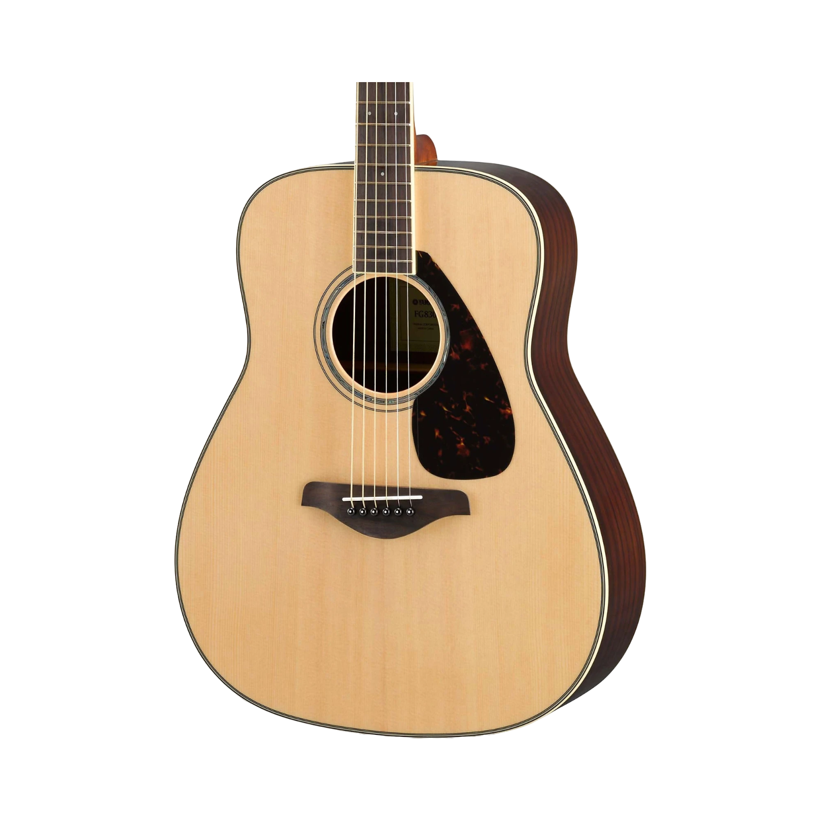 Yamaha Folk Guitar, Solid Sitka Spruce Top, Rosewood Back & Sides, Die Cast Chrome Tuners, Natural
