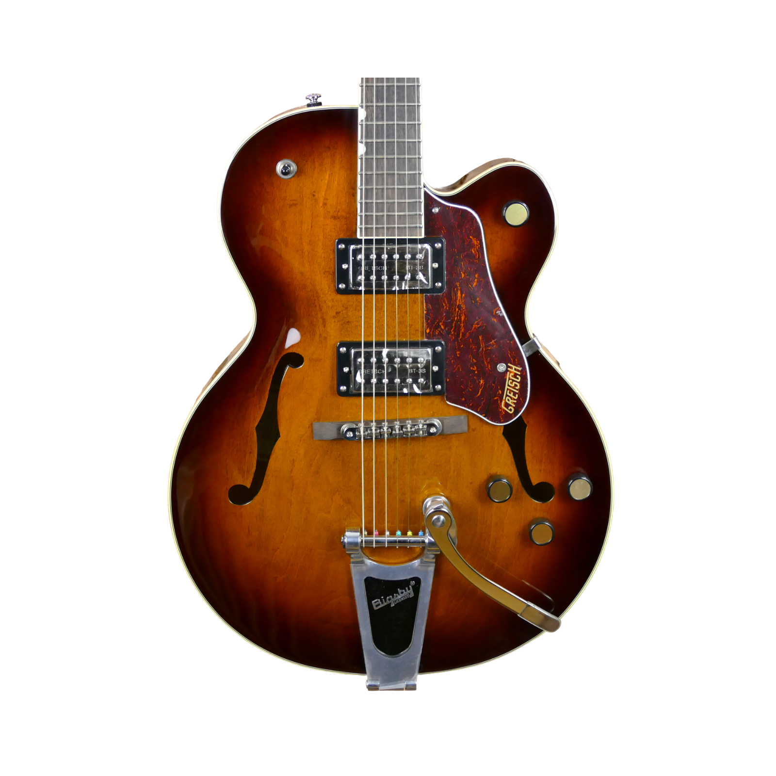 GRETSCH G2420T Streamliner Hollow Body with Bigsby, Laurel Fingerboard, Broad'Tron BT-3S Pickups, Havana Burst