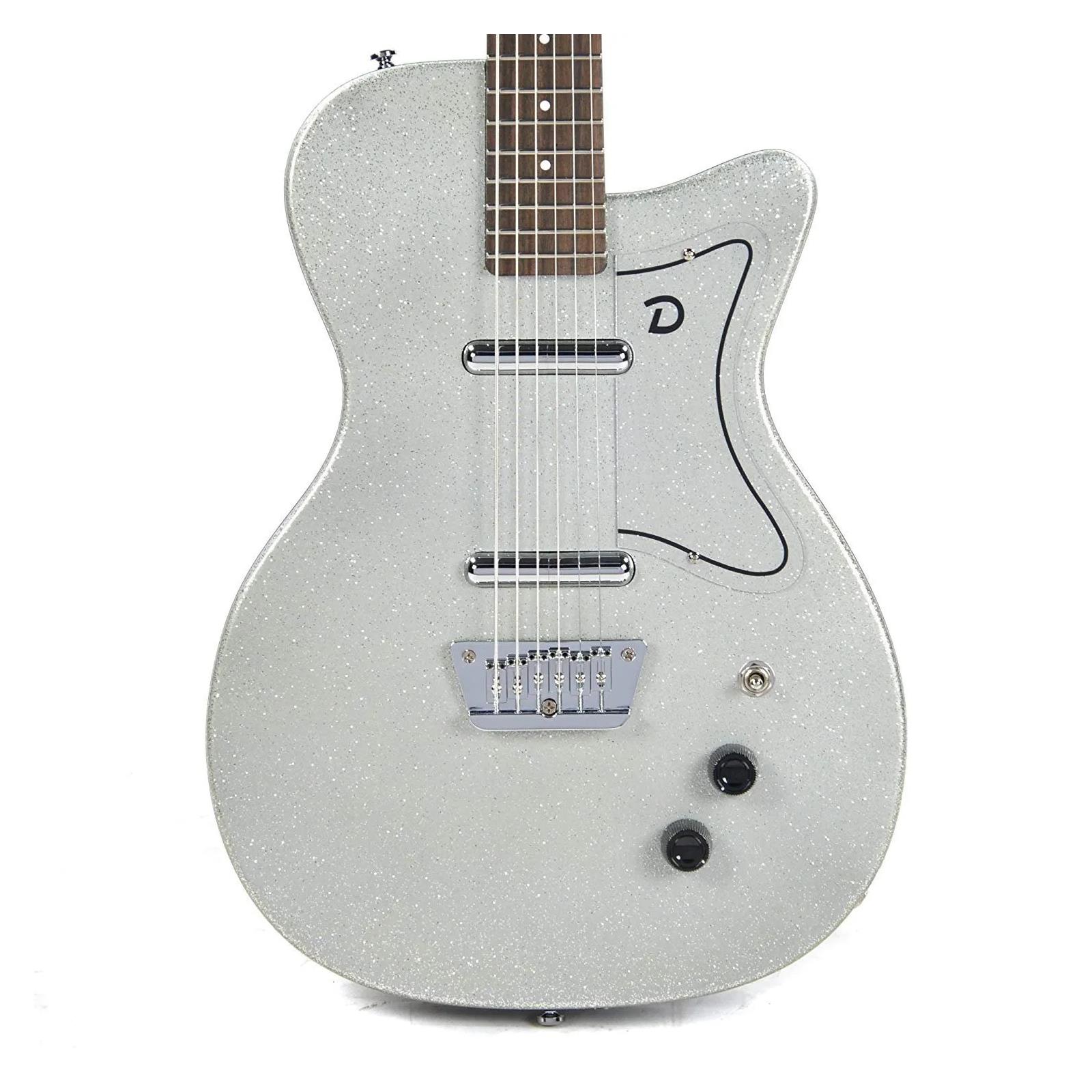 Danelectro Dano 56 Baritone Silver Metalflake