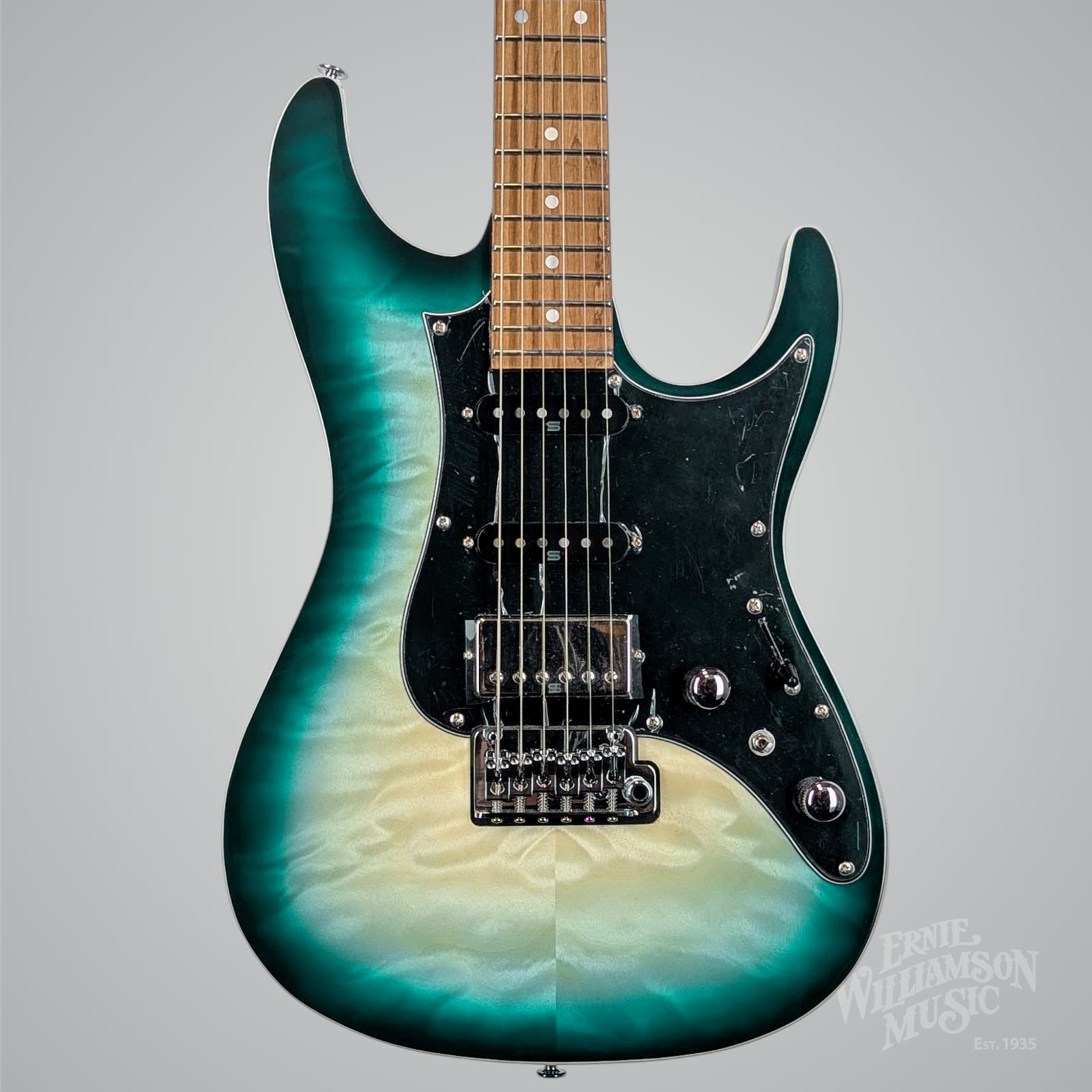 Ibanez AZ Premium 6str Electric Guitar - Deep Ocean Blonde