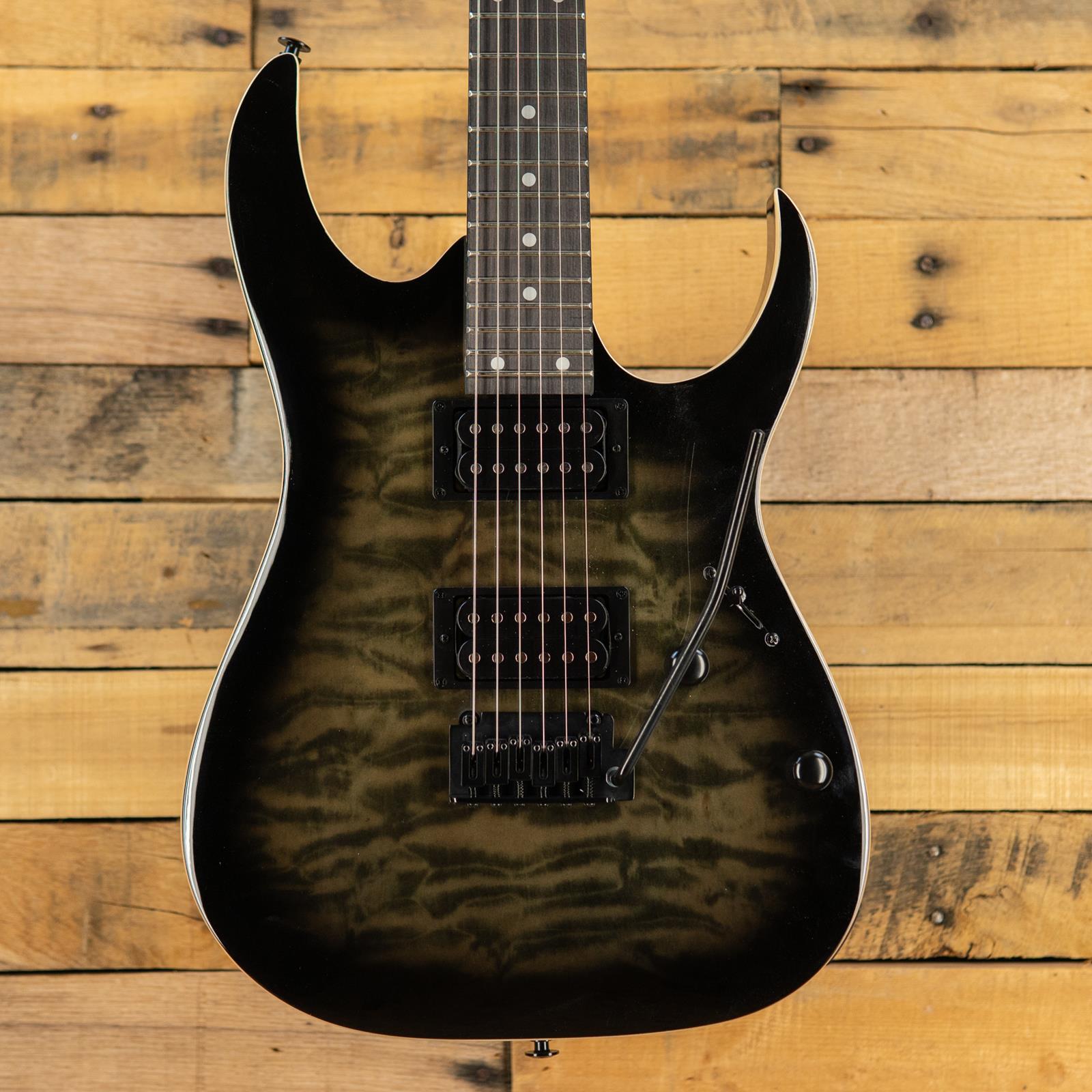 Ibanez GRGA120QA Quilt Tranparent Black Sunburst