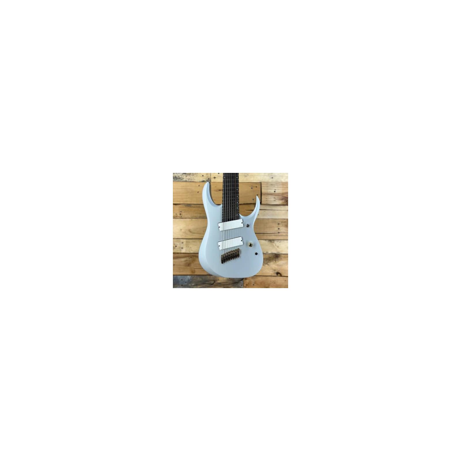 Ibanez RGD Axe Desing Lab Multi-scale 8str Electric Guitar - Classic Silver Matte