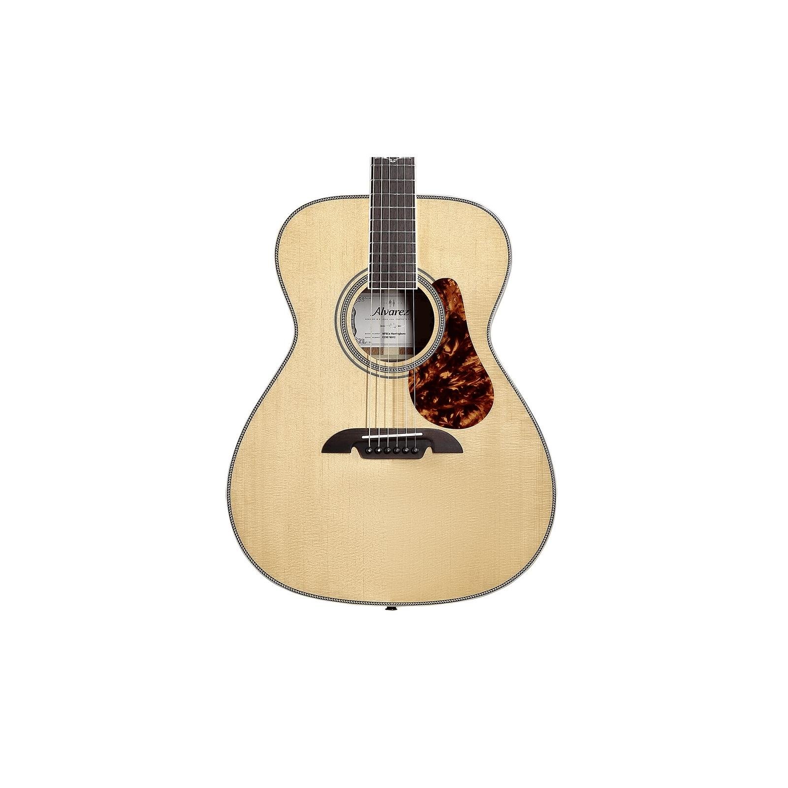 Alvarez MF60e Herringbone, Masterworks Folk/OM Acoustic Electric