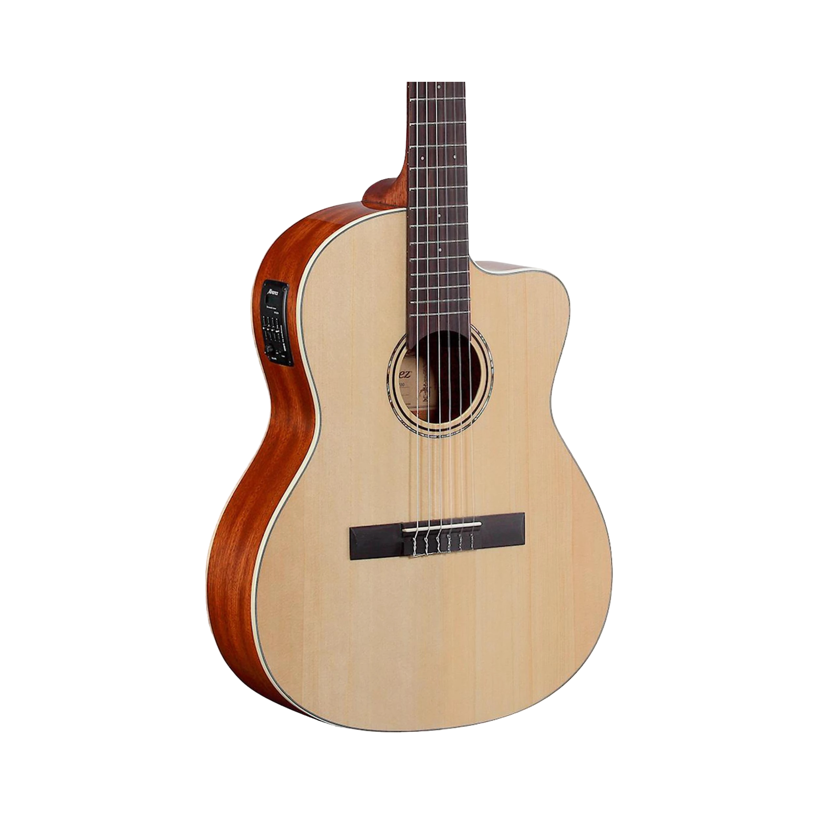 Alvarez RC26HCE Classical - Hybrid, 46mm Nut, radius F/B, Acoustic Electric w/Deluxe Gigbag